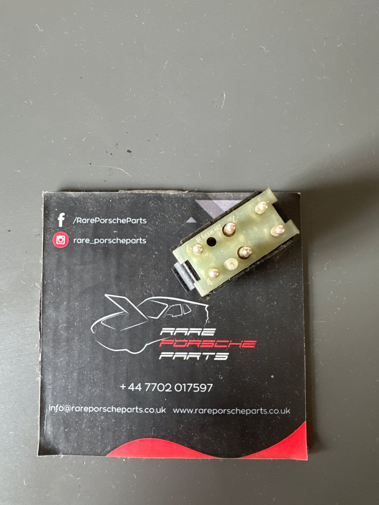 Porsche 924 944 sunroof, targa roof switch 94461312300 worn