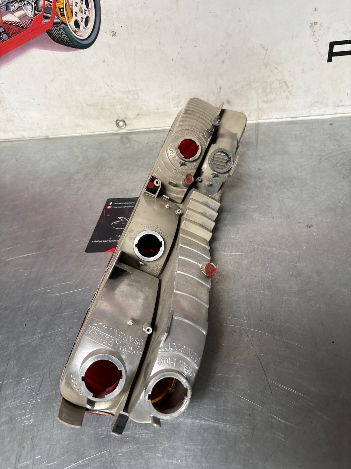 Porsche 928 rear left tail light, used, 92863104301