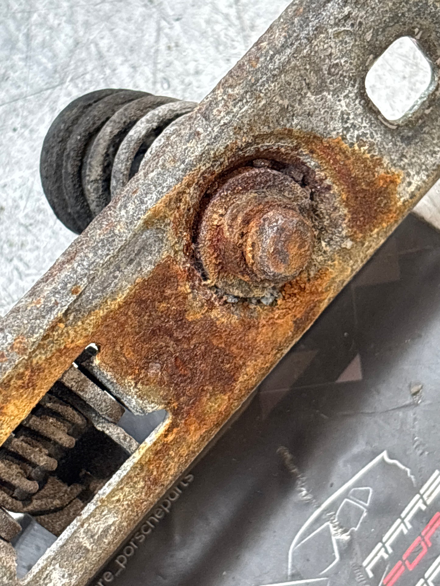 Porsche 924 / 944 bonnet catch latch 477823507 used