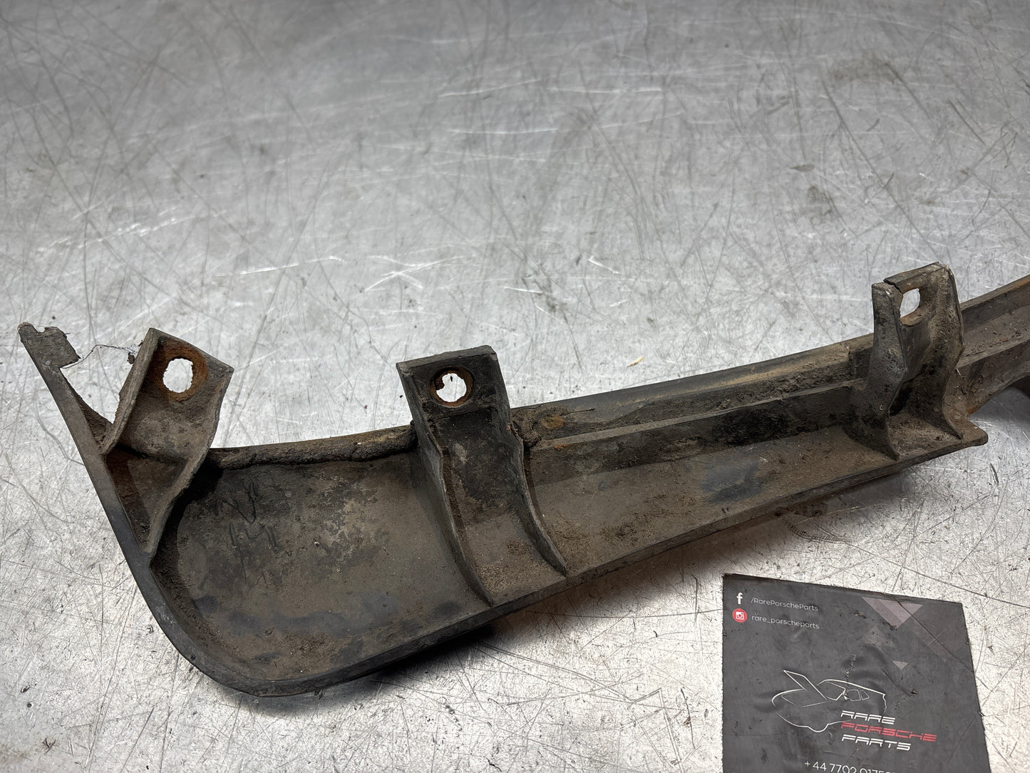 Porsche 944 lower door sill trim molding left side, used 95155919500