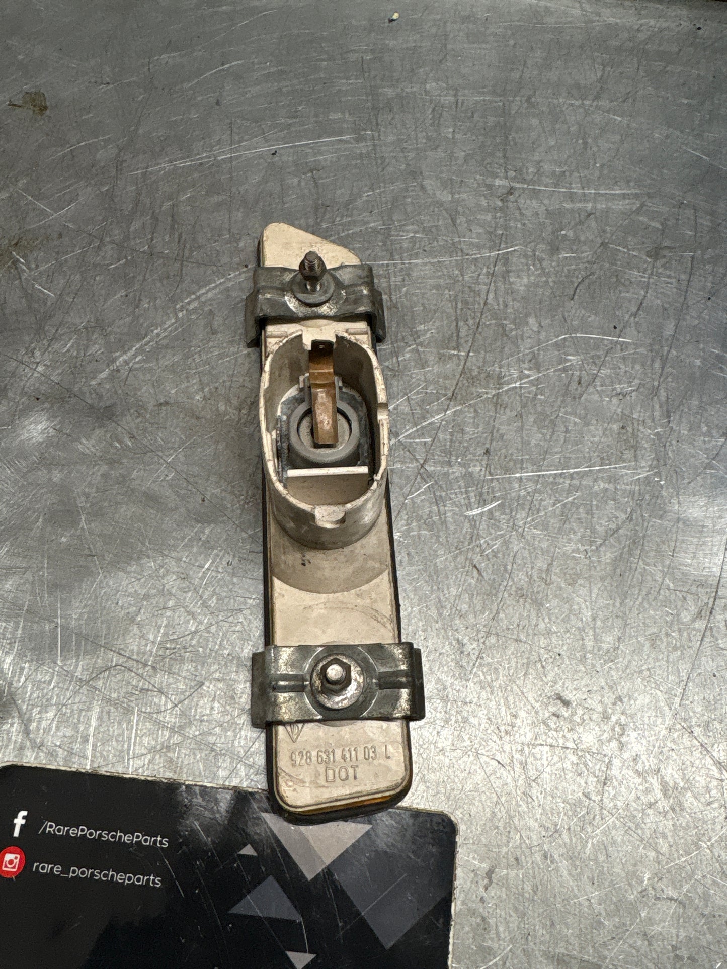 Porsche 928 Front left sidemarker, used 92863141103