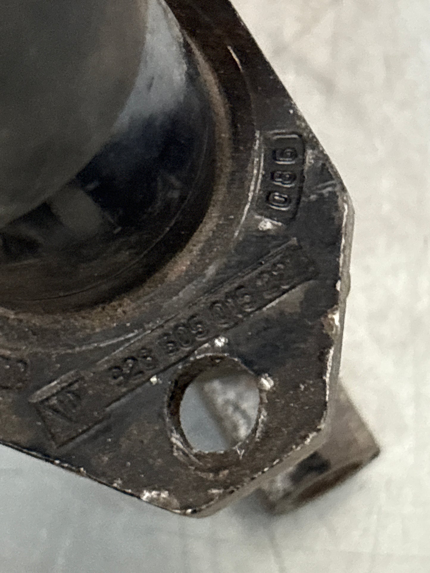 Porsche 928 Front Bumper shock absorber, used 92850501522