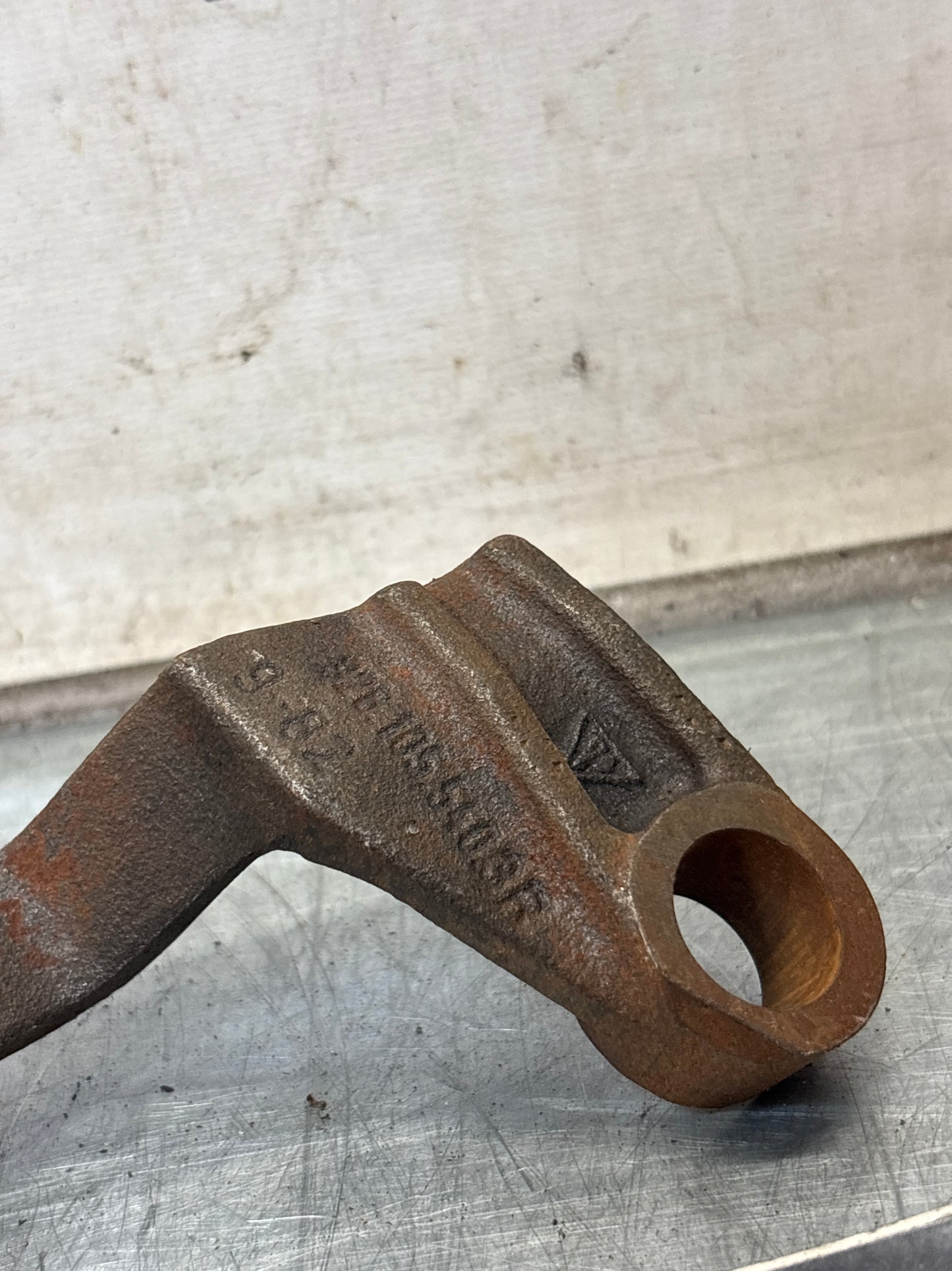 Porsche 928 belt tensioner bracket, used 9281055403R / 92810554003