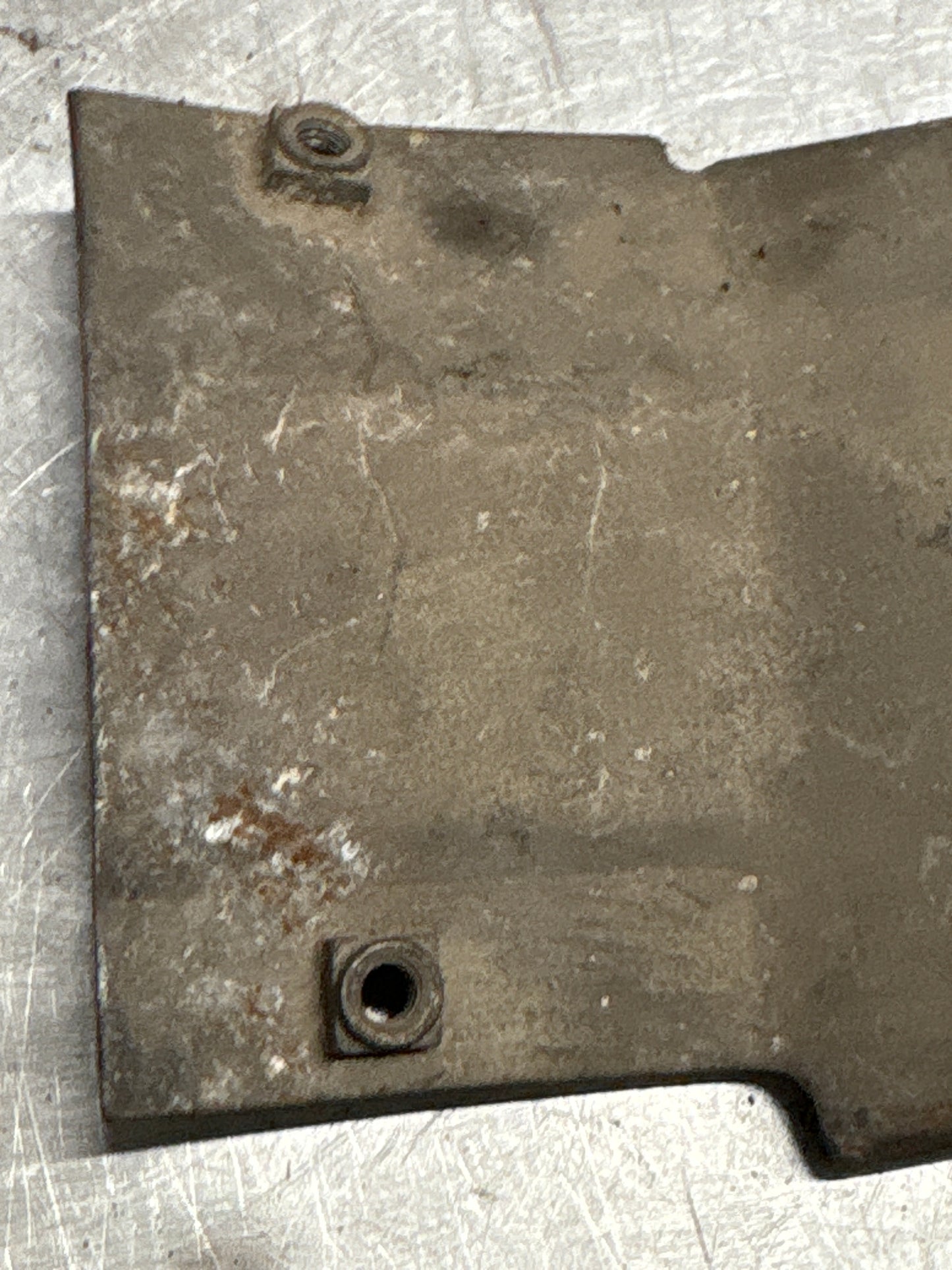 Porsche 924 Turbo air filter housing support, 477809085, used