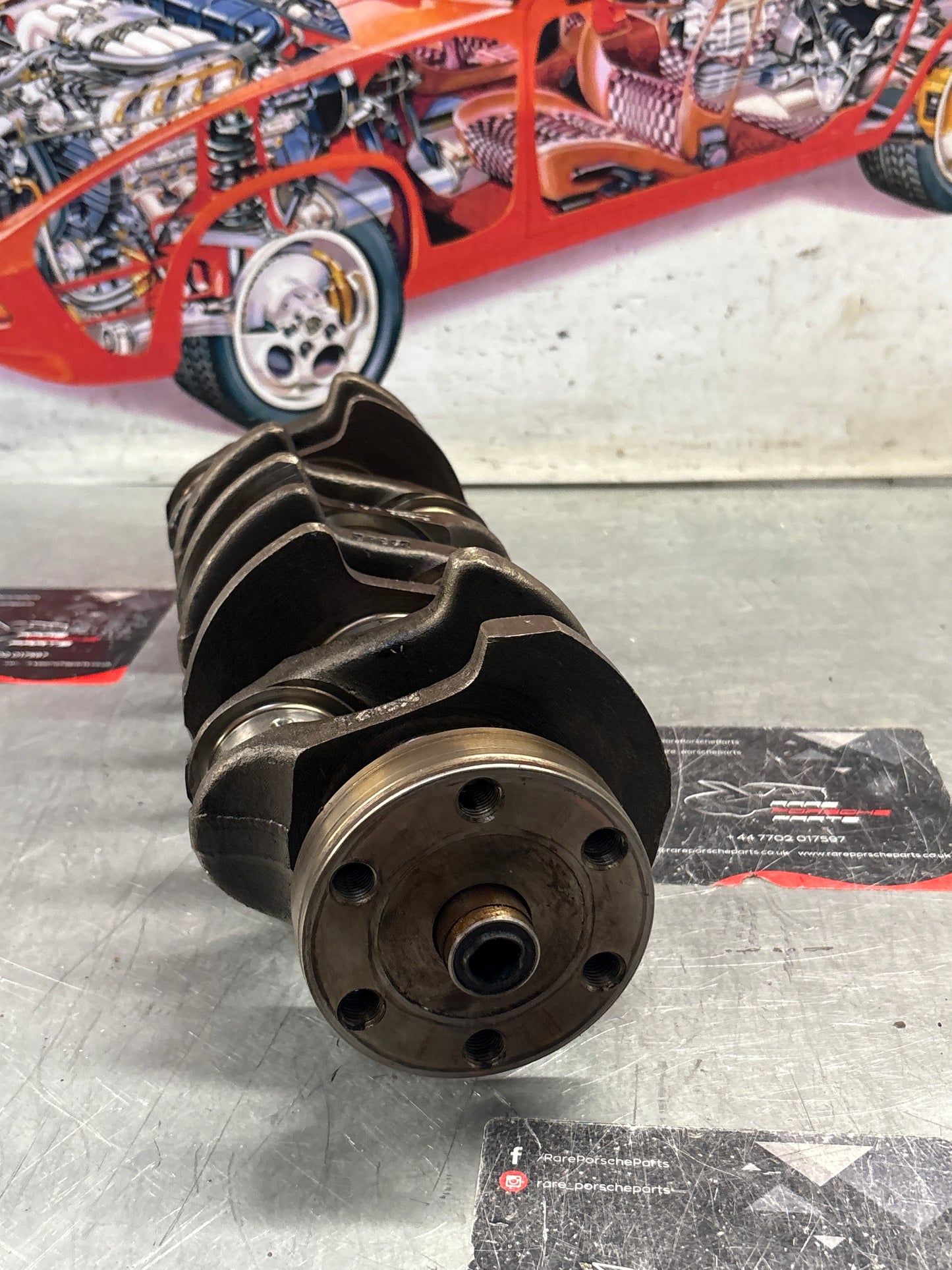 Porsche 924 2.0L used condition crankshaft 046105021A