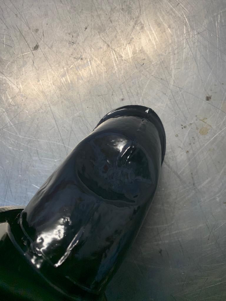 Porsche 924 turbo air box filter housing lower 93111002103, refurbished