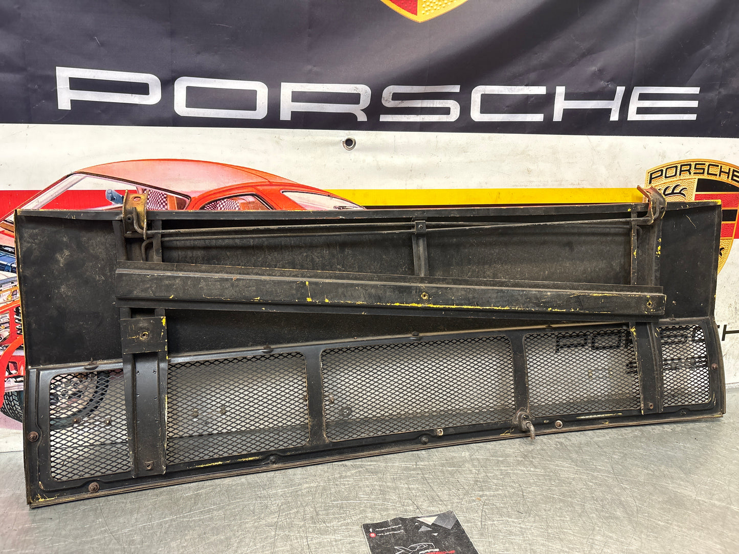 Porsche 914 rear bonnet engine lid cover, used 91451202210