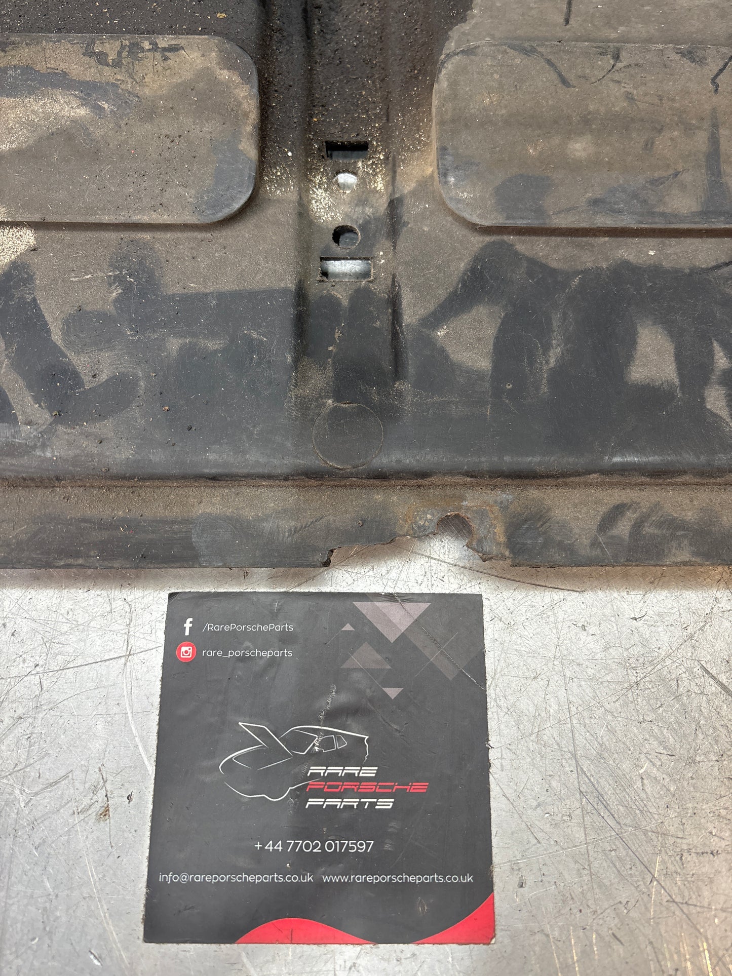 Porsche 944 Front undertray, protective plate 94450416700 spares or repair