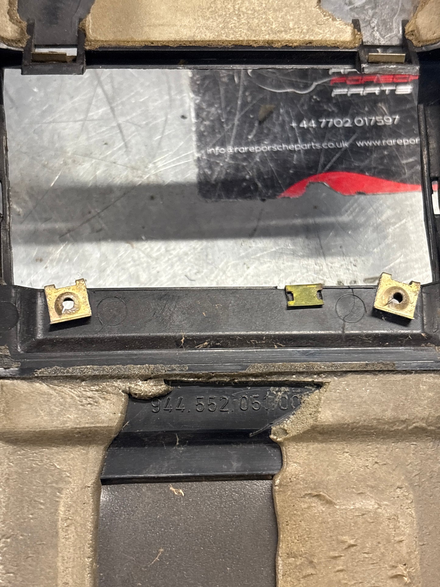 Porsche 944 centre console marine blue 94455205100 used