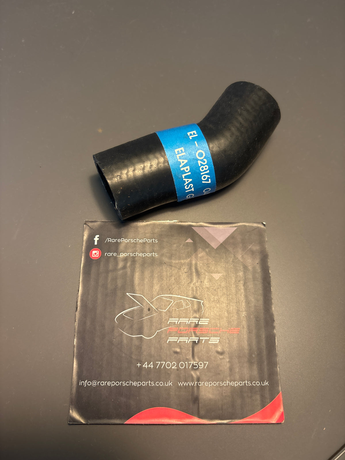 Porsche 924 water hose, 046121053, new