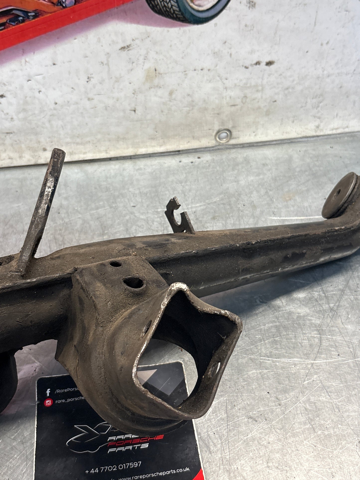 Porsche 924 944 -85.5 Rear right trailing arm, used 94433102200