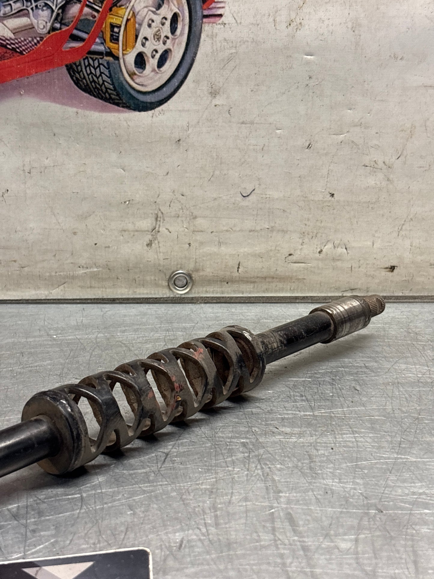 Porsche 924 / 924S / 944 LHD steering coloumn shaft, used 94434701904