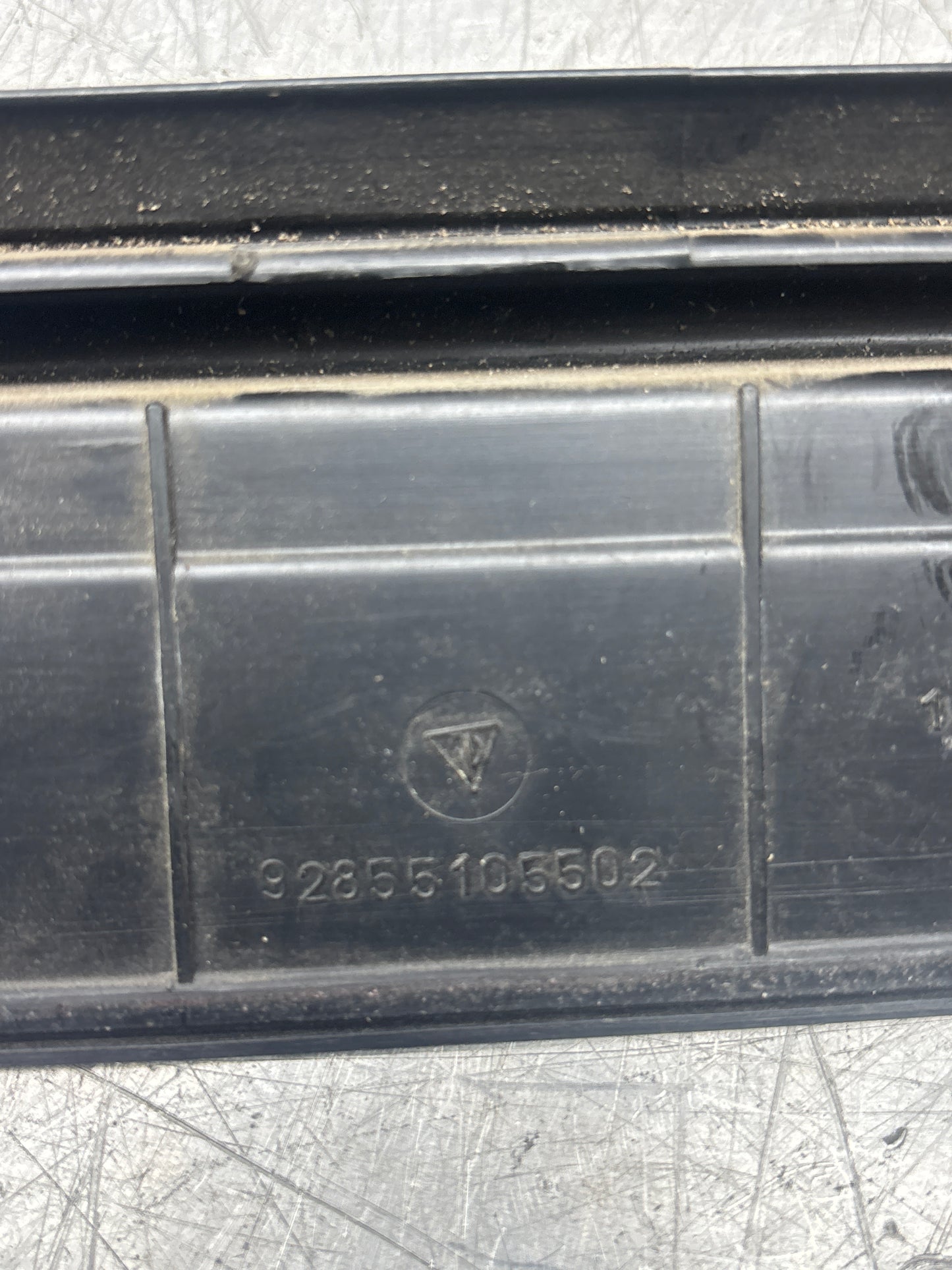 Porsche 928 scuff plate, door sill trim, left, N/S 92855105502 used