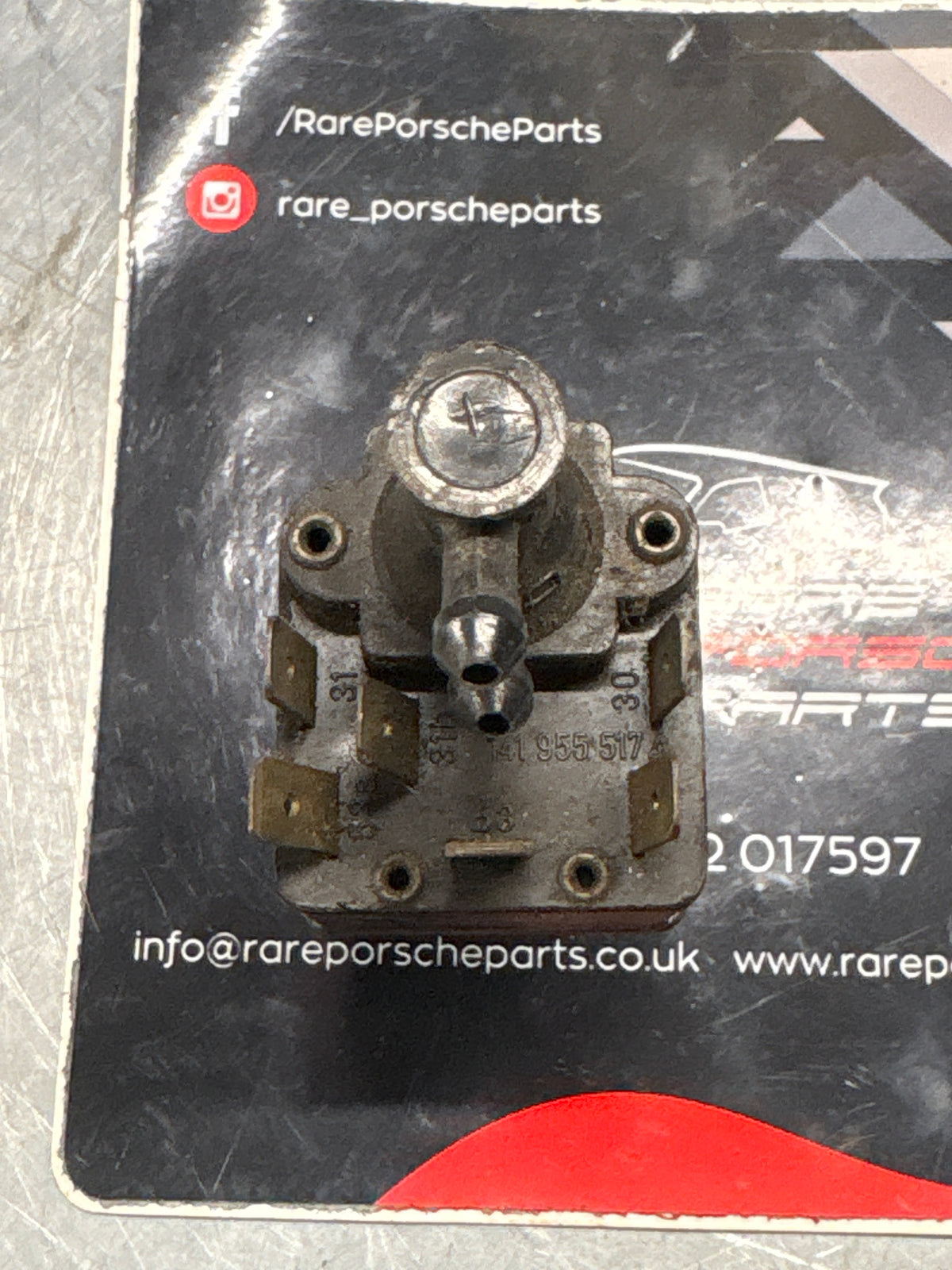 Porsche 914 wipe switch, used 141955517A
