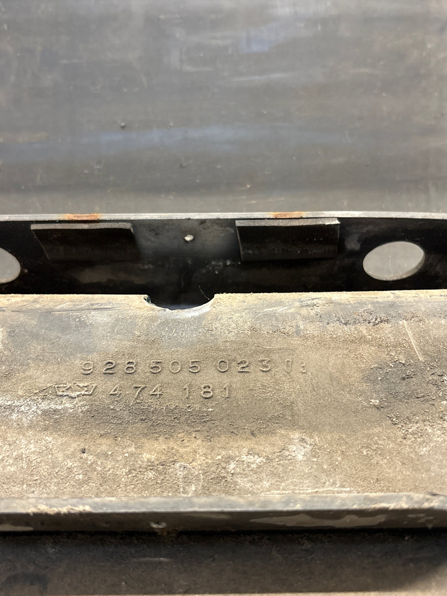 Porsche 928S rear bumper, used 92850502303 / 474181