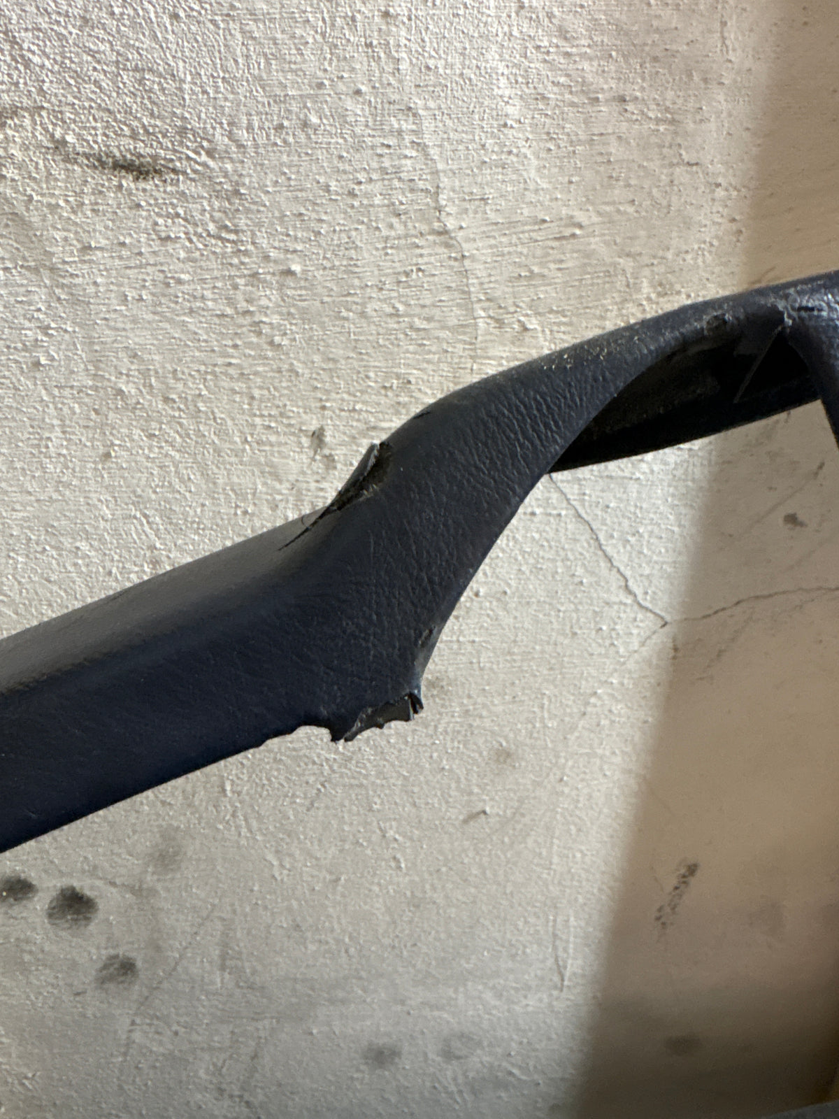 Porsche 928 tailgate interior trim, used, cobalt blue 92855504705