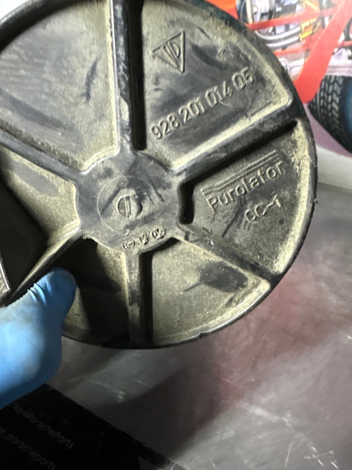 Porsche 924/944/928 Fuel Vapour Charcoal Canister, used 92820101404