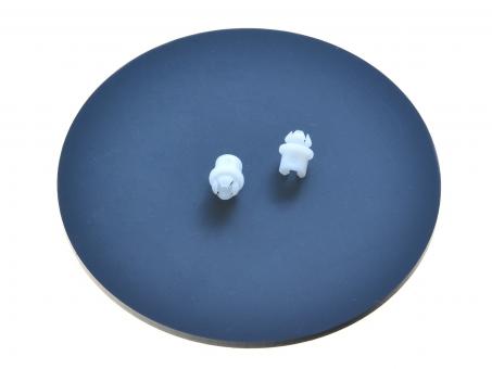 2x clip linkage rear lock for Porsche 924 944 928 air conditioning actuation 99353156300