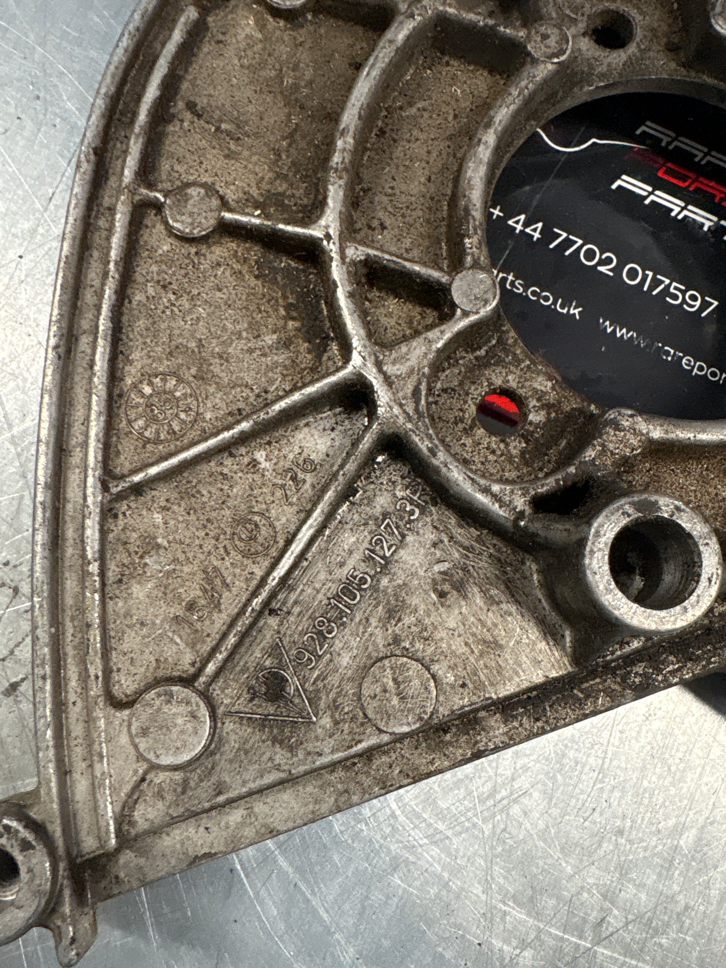 Porsche 928 Timing belt cylinder head cover, used. 9281051273R