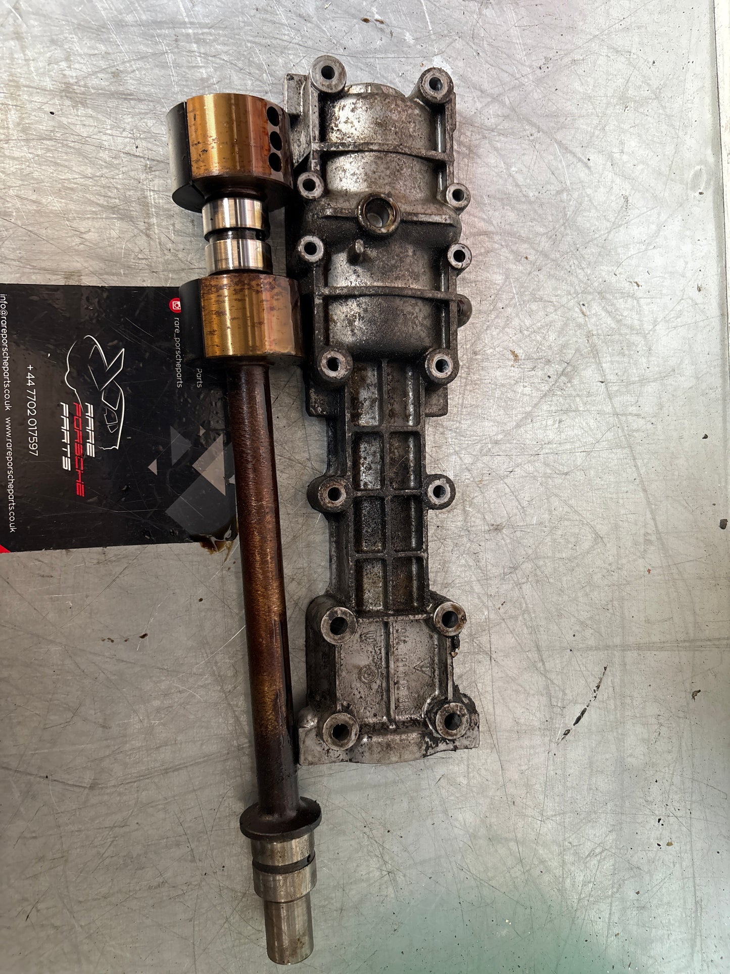 Porsche 944 Balance shaft, with housing, used 9441011058R