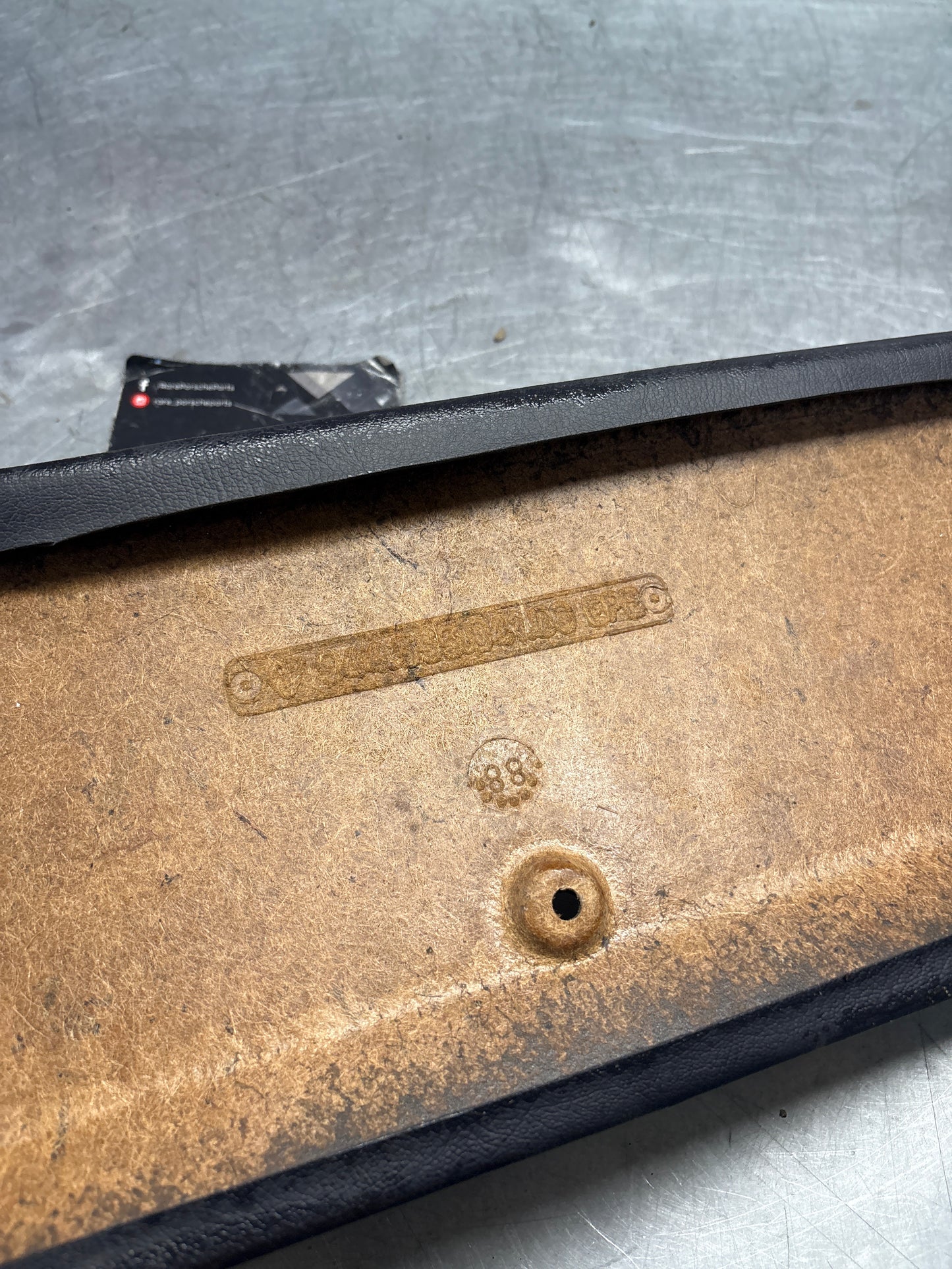 Porsche 924 944 sunroof mechanism trim panel. Marine blue 1984 onwards 94455594100