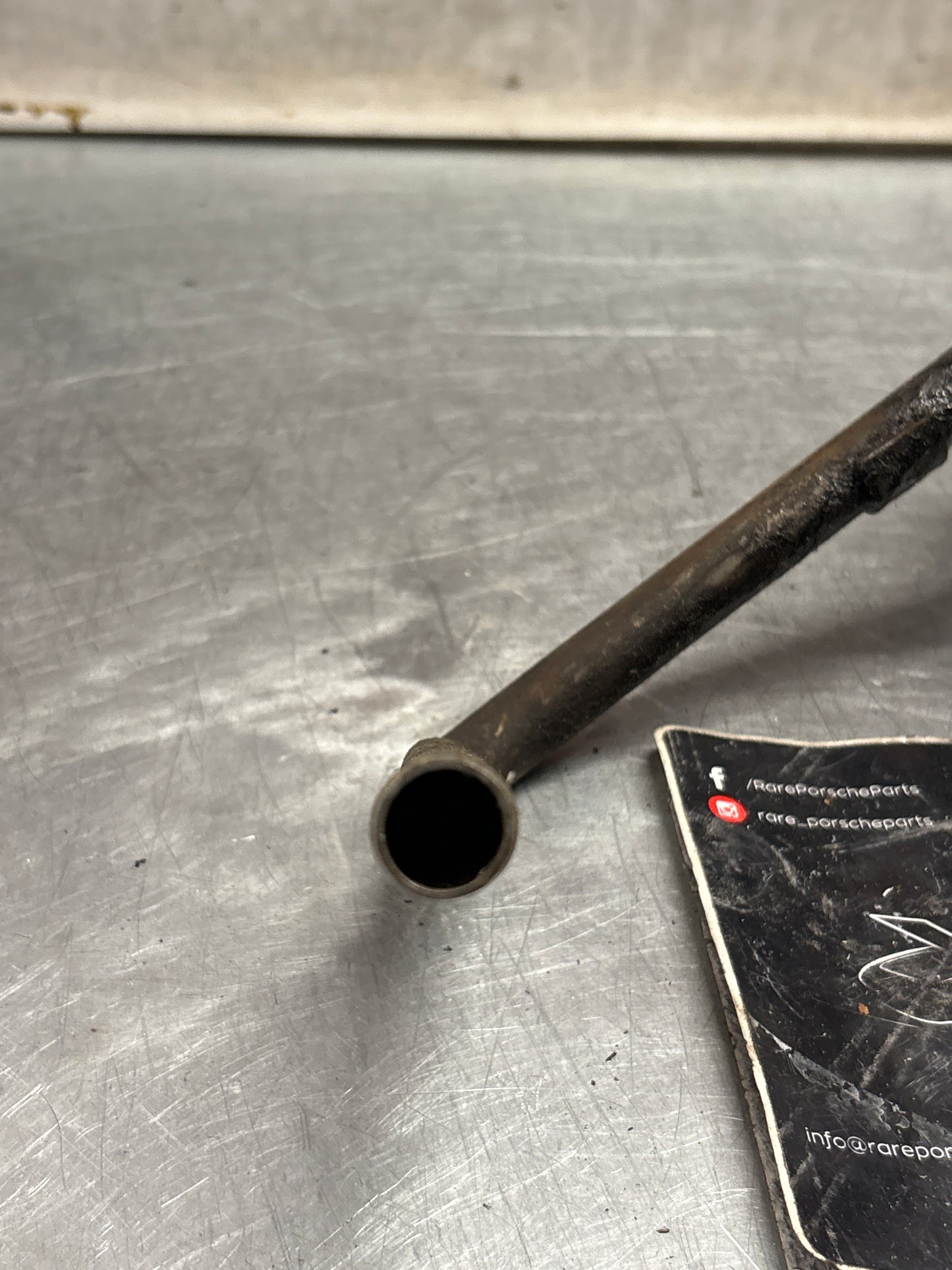 Porsche 924 turbo to sump oil pipe (pre 81) 93110710809 used