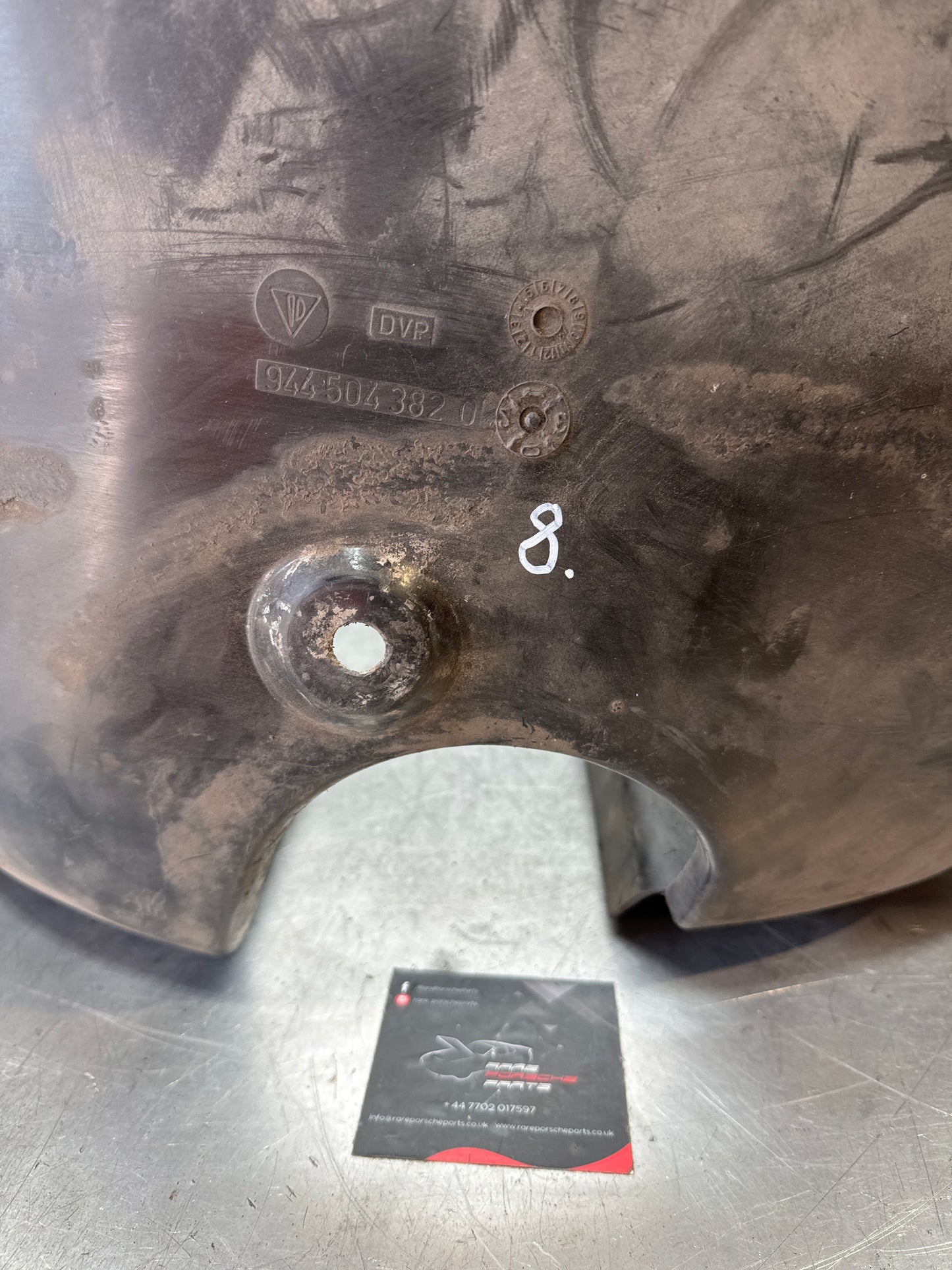 Porsche 944 turbo 968 rivestimento passaruota destro 94450438202 Foto studio usato