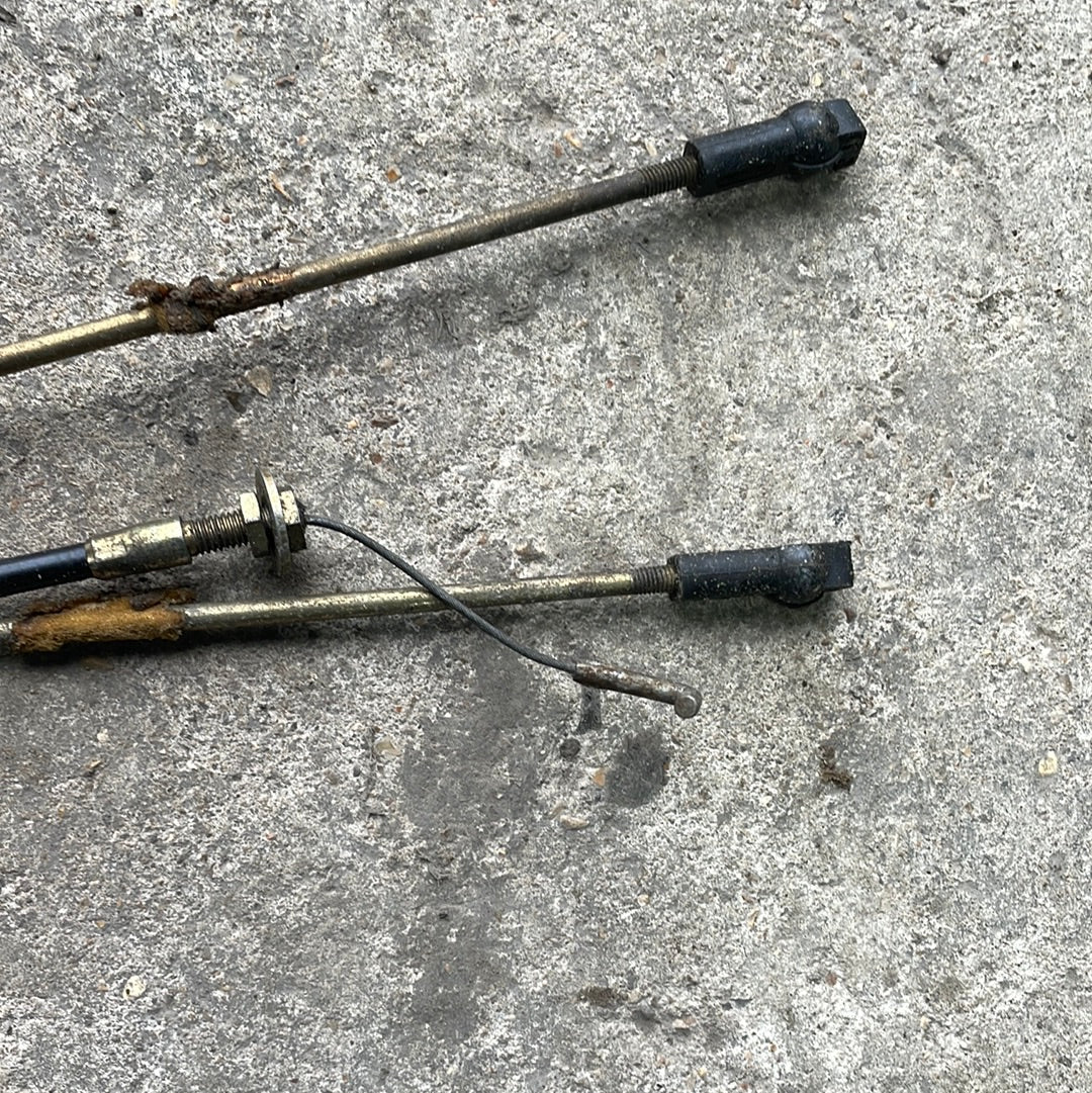 Porsche 924/944 tailgate / hatch locking cable mechanism used