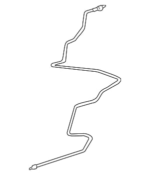 Porsche 996 Power steering Pressure Line 99634754553 New and Genuine