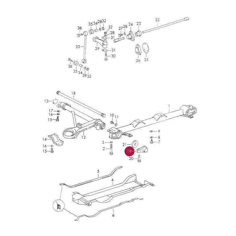 Porsche 911 914 Foam Seal, for Torsion Bar Adjuster, 90134147500 New