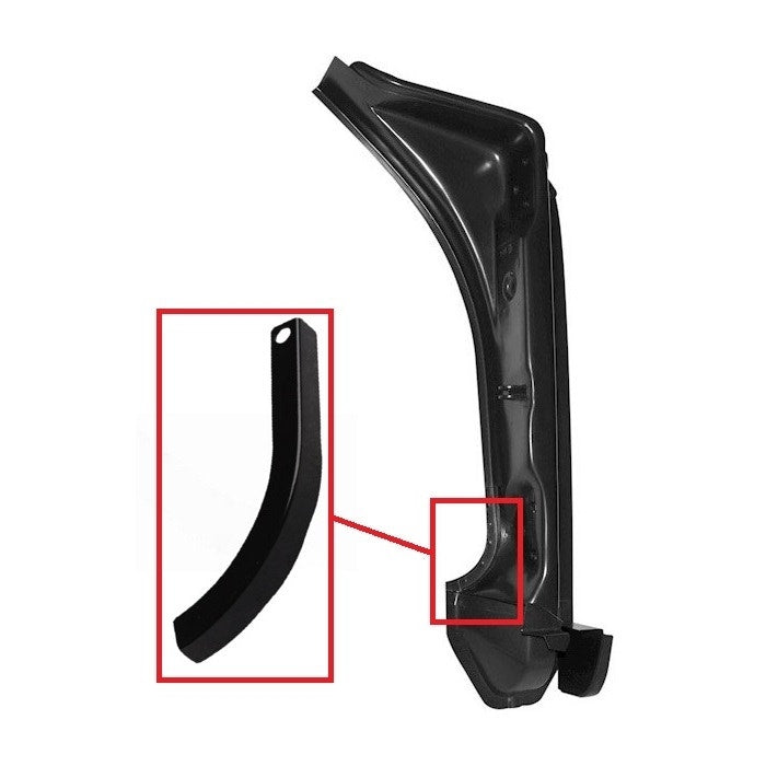 Porsche 911 964 Door Hinge Pillar Repair Piece, Right, 90150130620 New