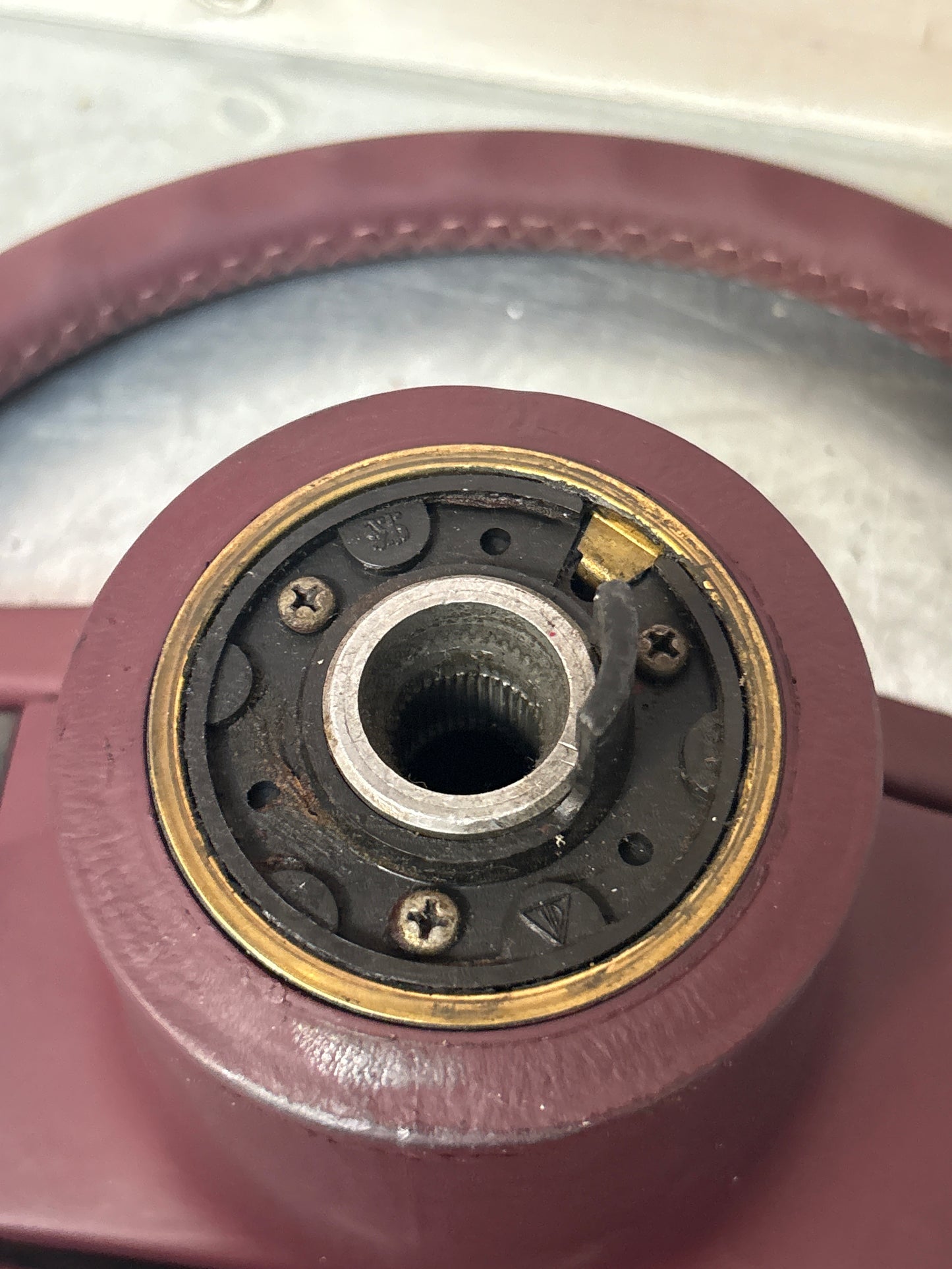 Volante Porsche 944 in pelle nera, usato 94434708409