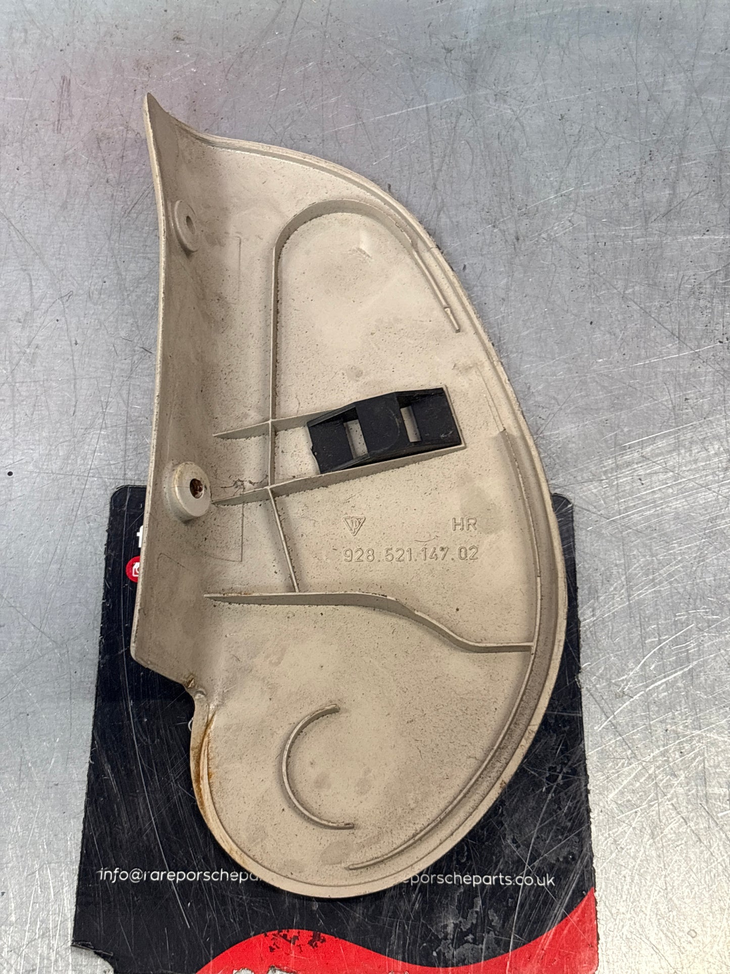 Porsche 944 928 seat hinge cover beige used left 92852114702