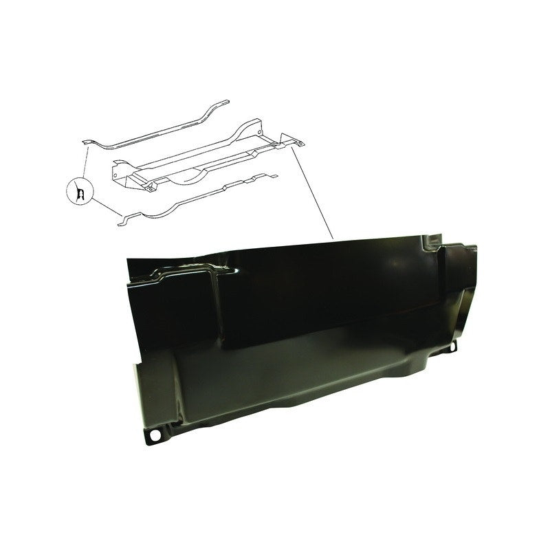 Porsche 911 912 Protective Plate for Fuel Tank, LHD, 91134116100 New