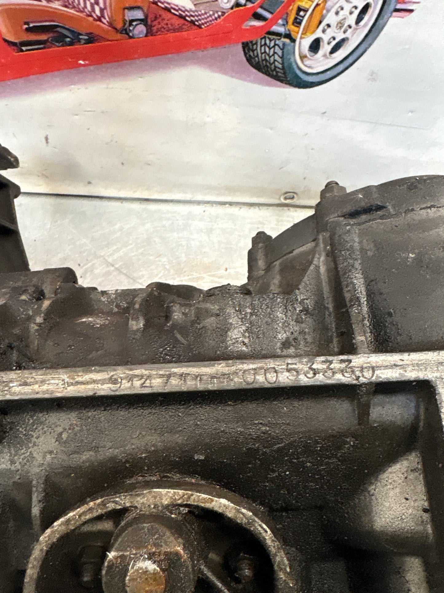 Porsche 914 transmission, used, for spares or repair unknown condition HA0053330