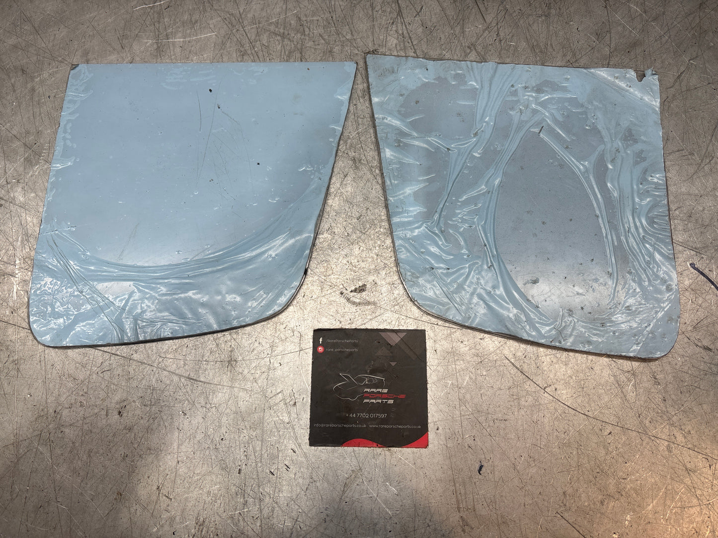 Porsche 924 944 plastic headlight covers, racing, new