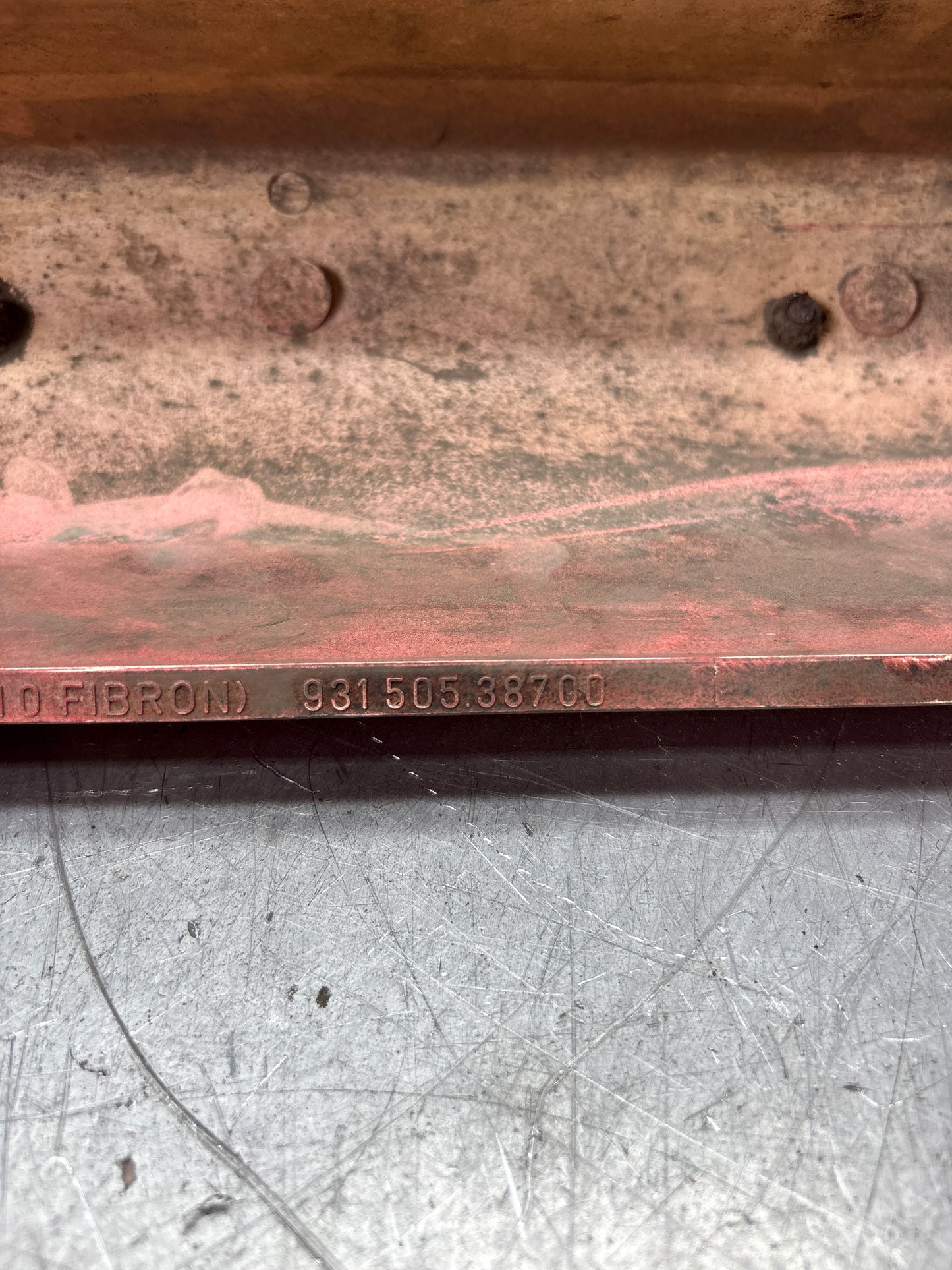 Porsche 944 S2/Turbo rear bumper, used 93150538700 / 95150506900