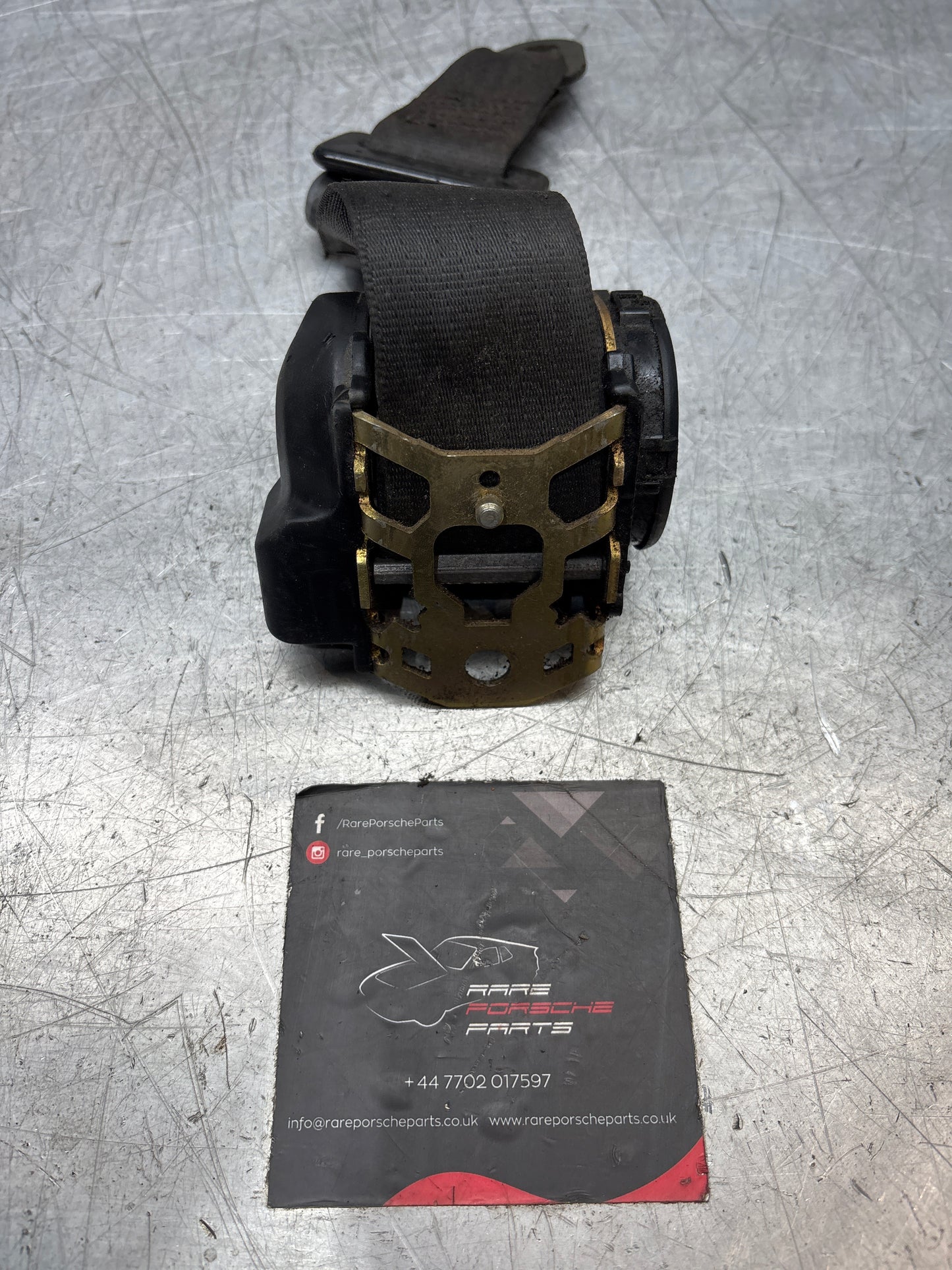Porsche 928 front right O/S seat belt, 92880312610 used