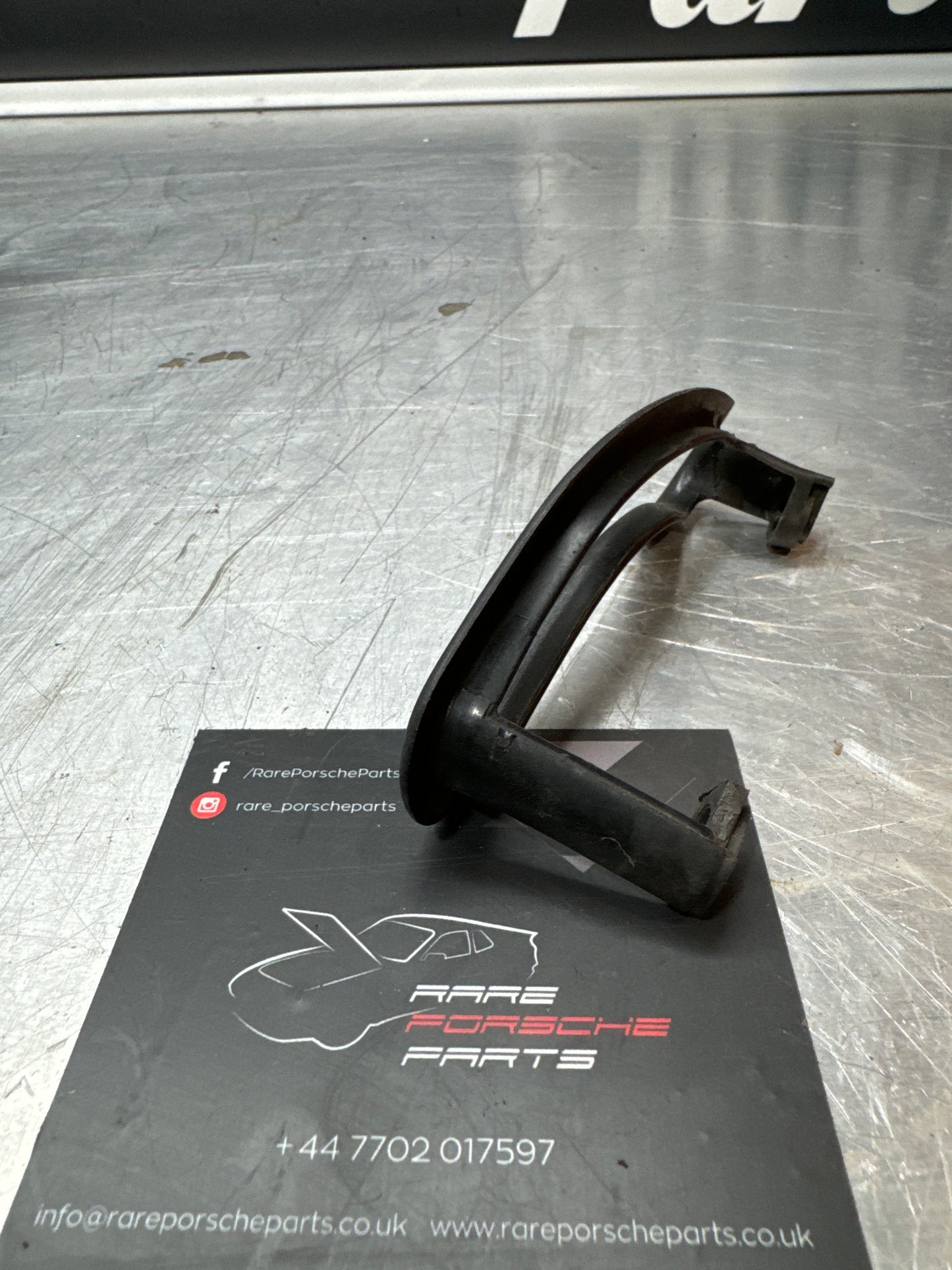 Porsche 928 seat belt grip handle right side, used 92855527603