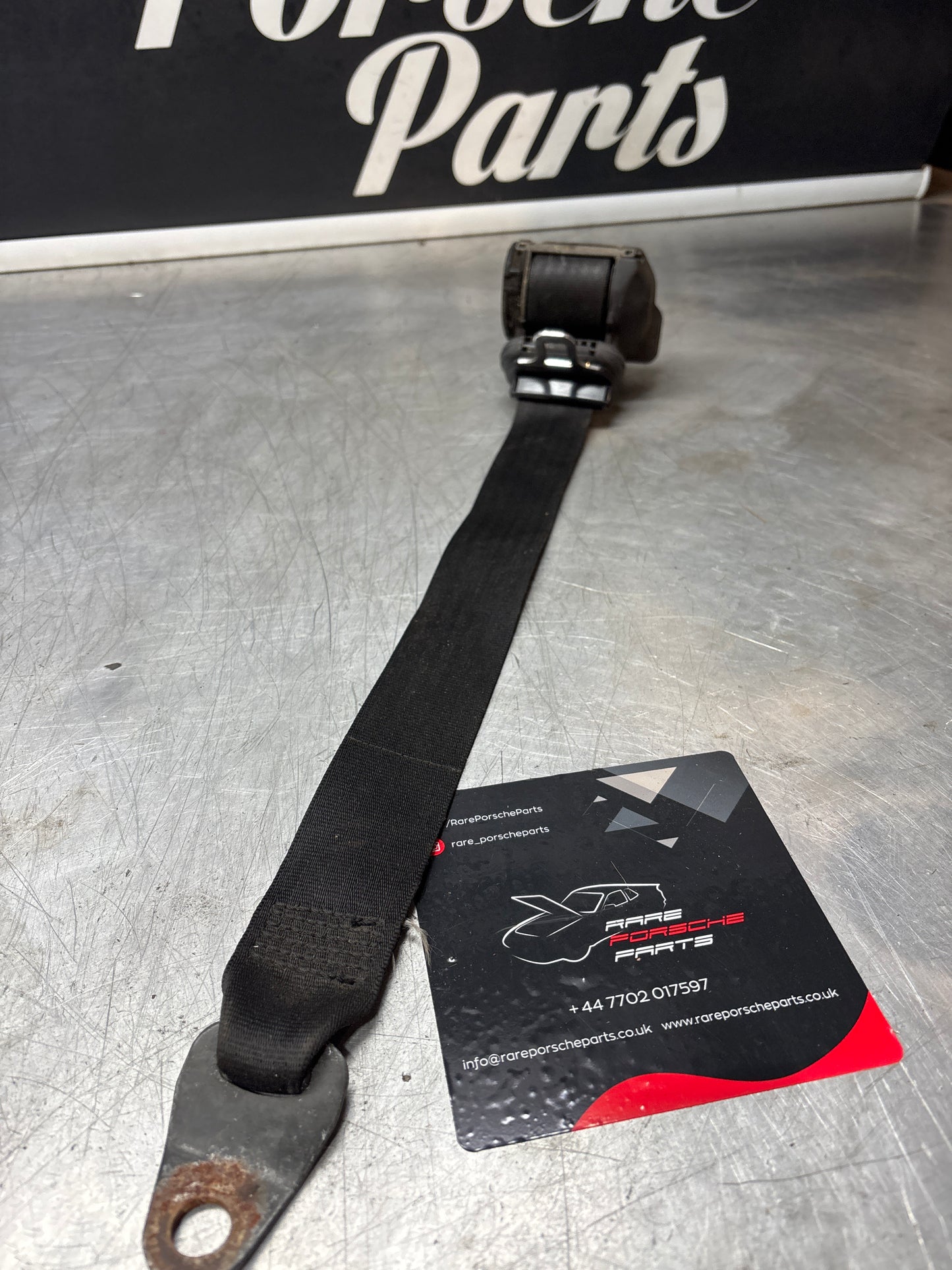 Porsche 944 Convertible Cabrio front left N/S seat belt 94180303312, used