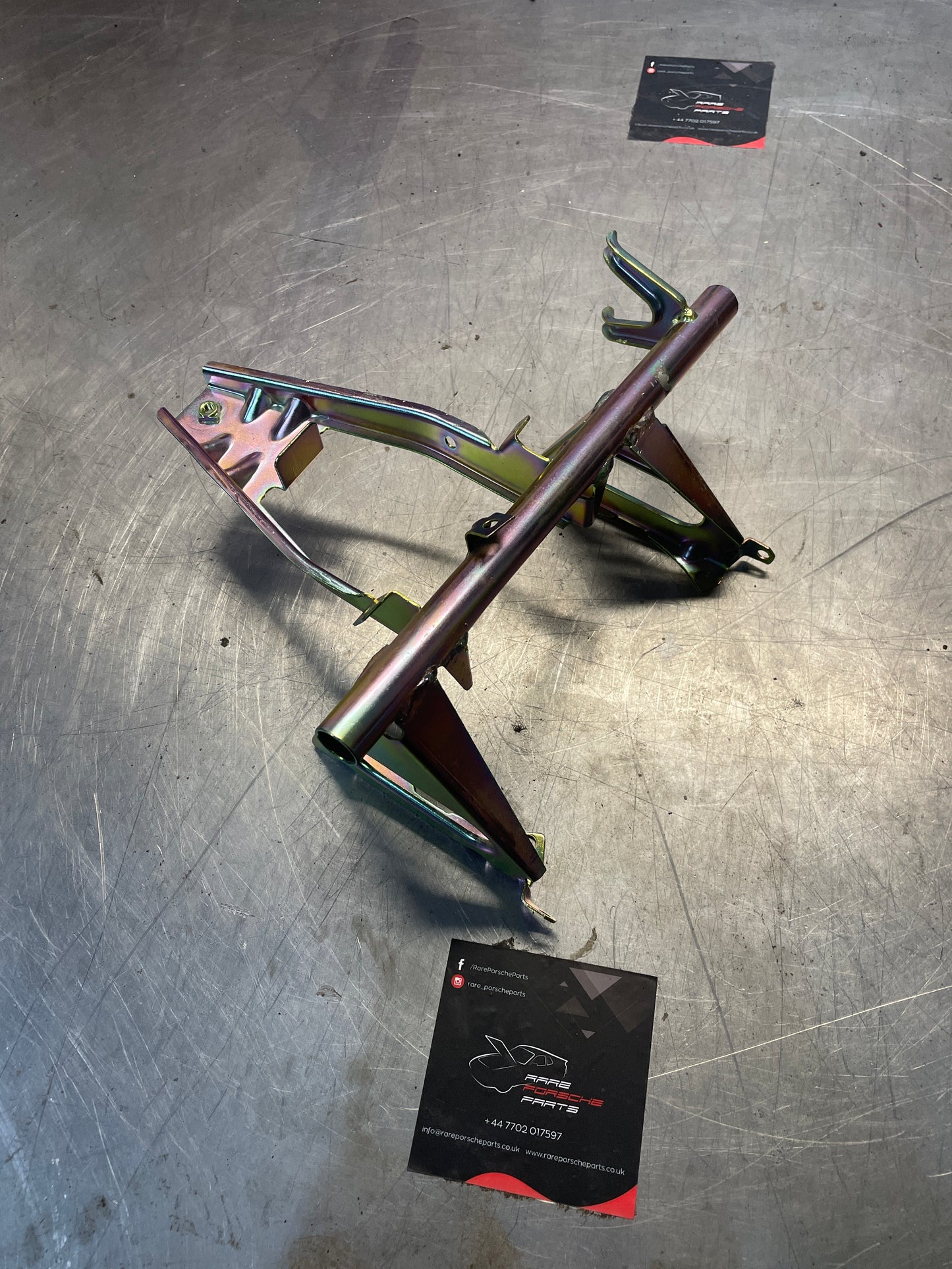 Porsche 924 944 right, near side headlight swivel frame, bracket 94475060600, refurbished