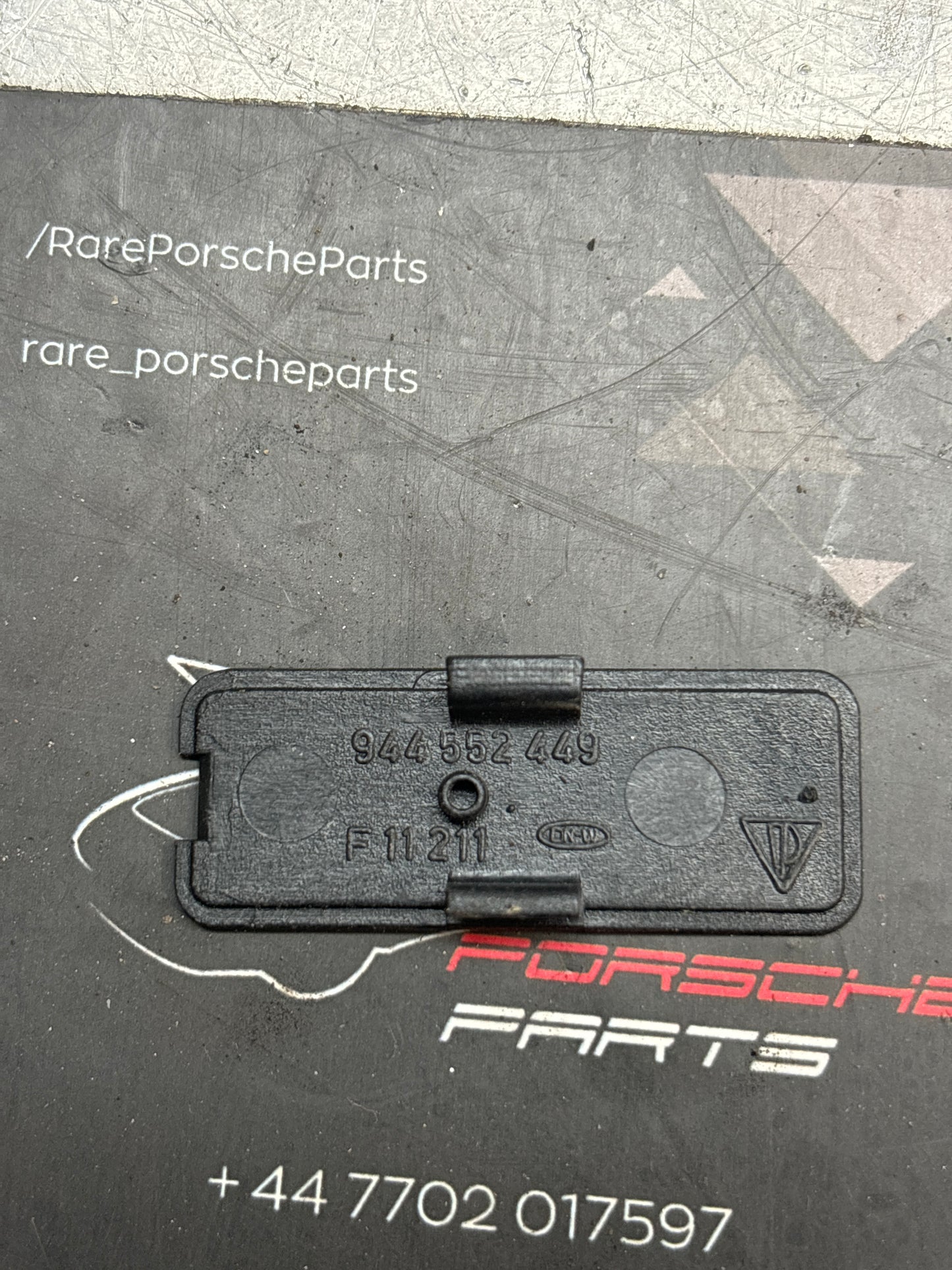 Porsche 944 968 Dashboard trim screw cover 944552449, used