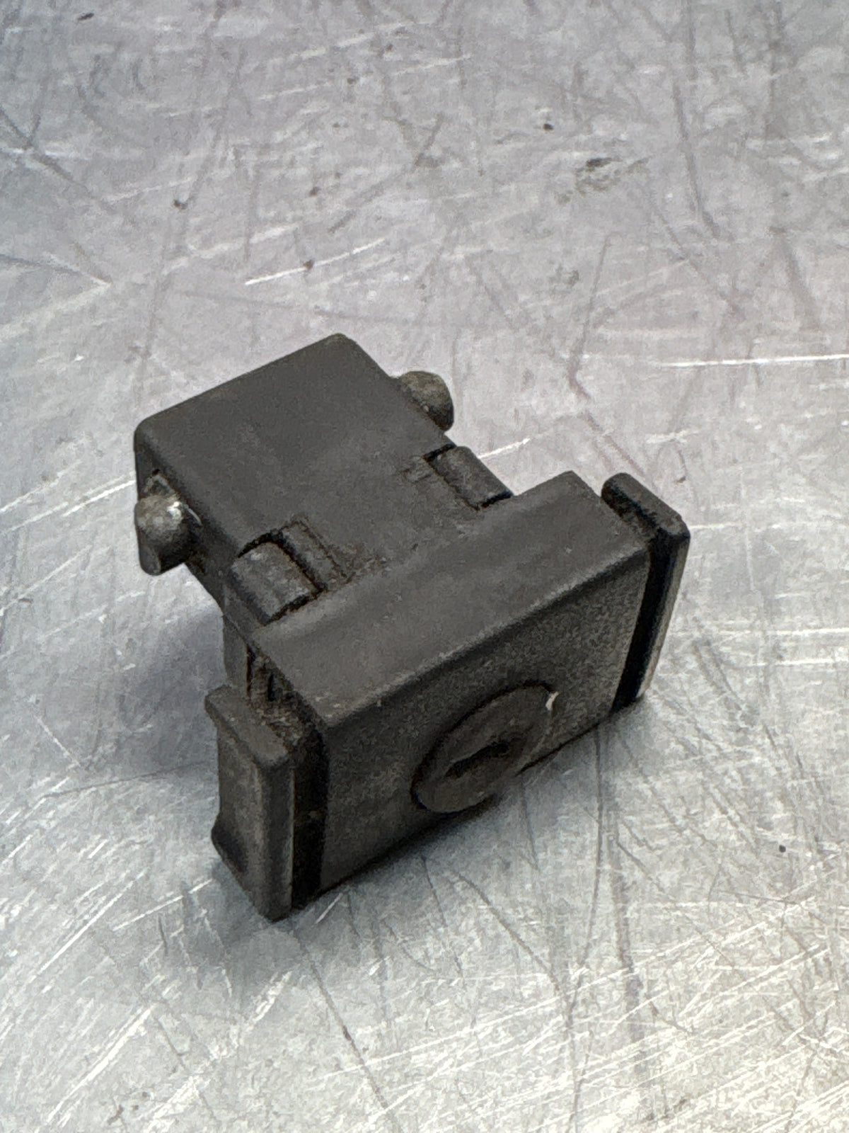 Porsche 924 glovebox lock latch, used 133857131B / 135857131