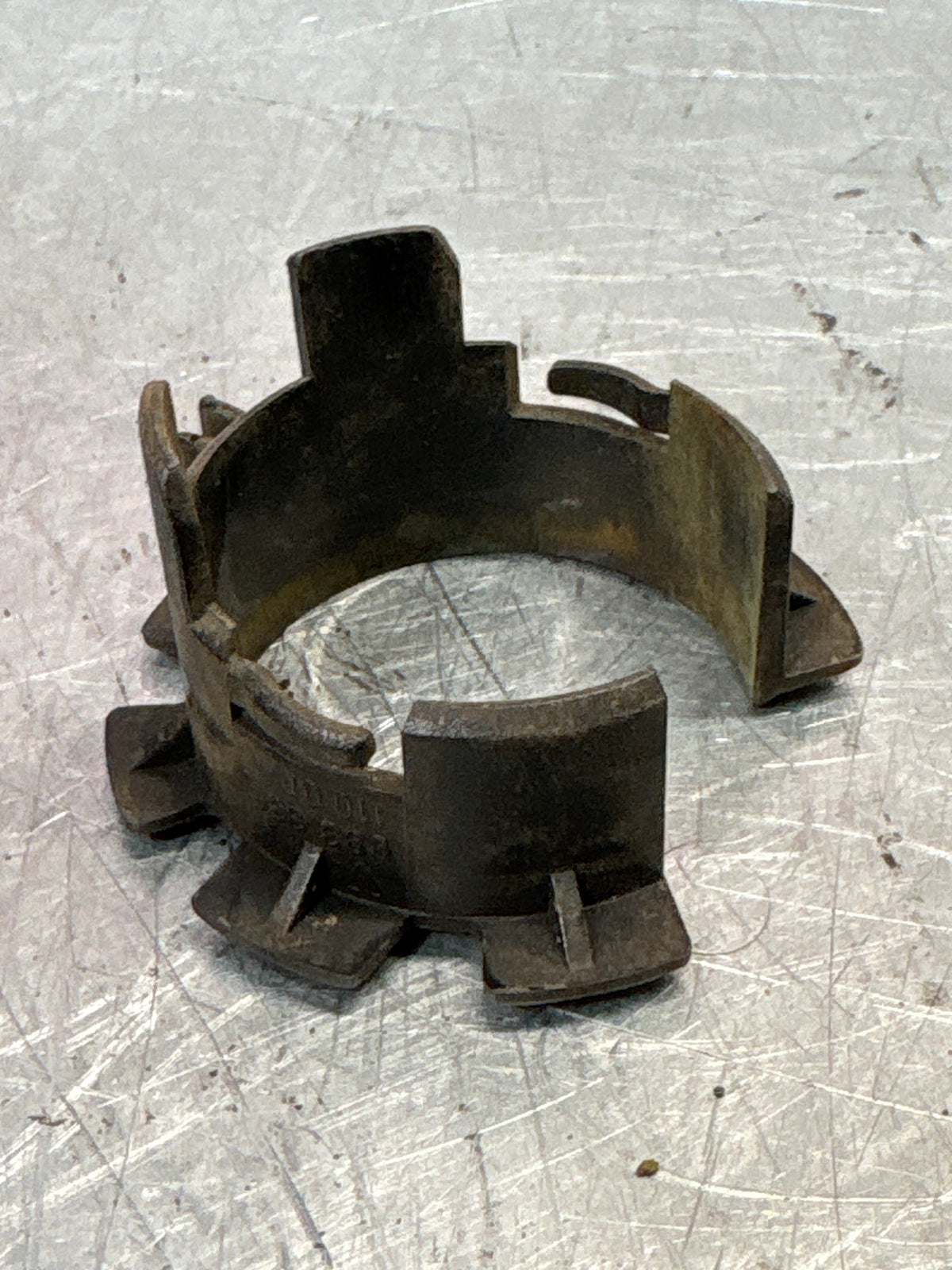 Porsche 911 993 spring supporting mount, used 99333311001