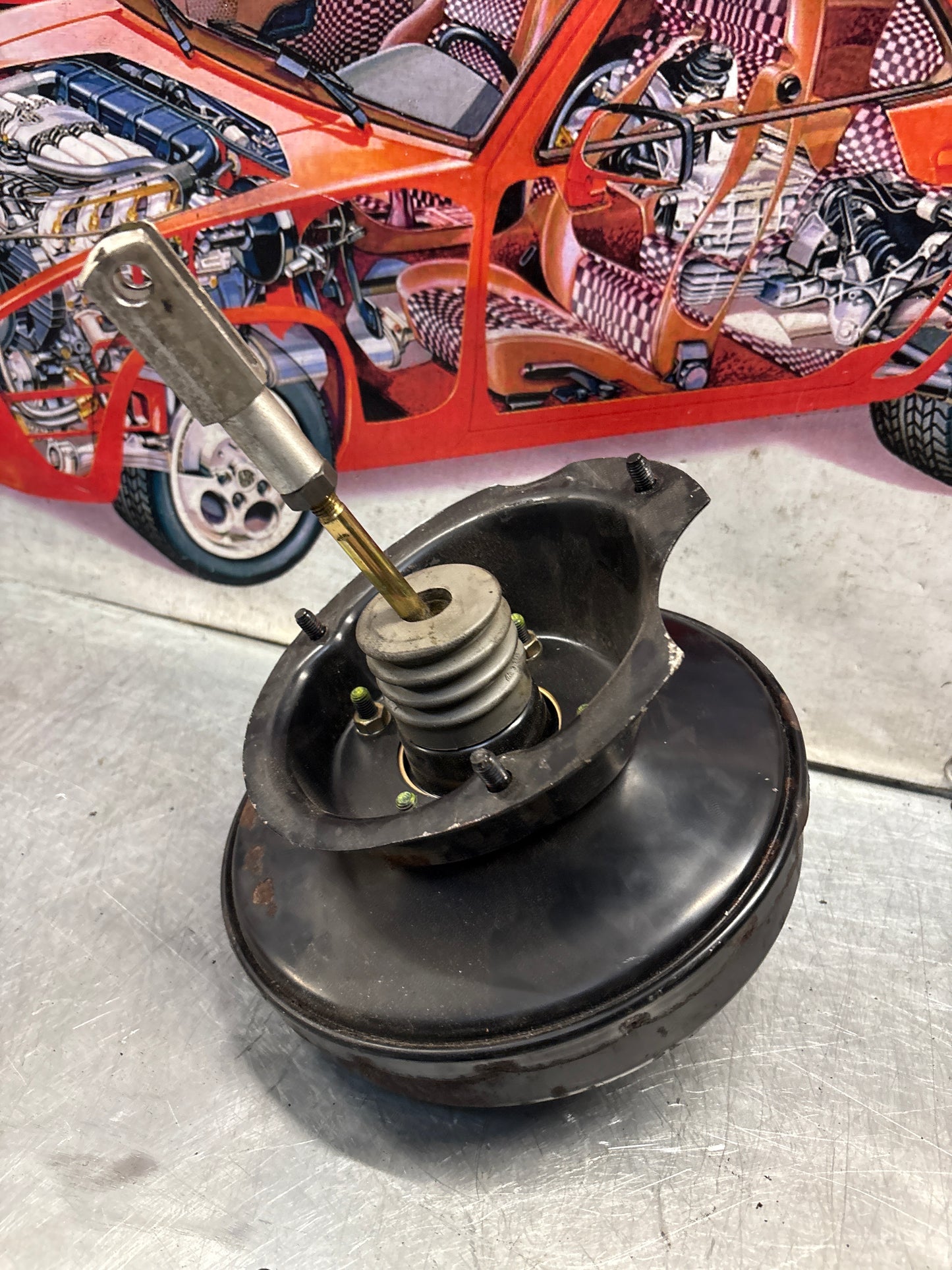 Porsche 944 brake booster, used 95135502703