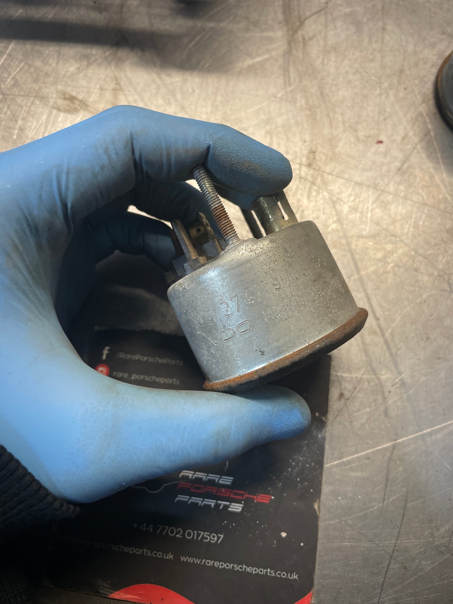 VDO Porsche oil temperature gauge, used,