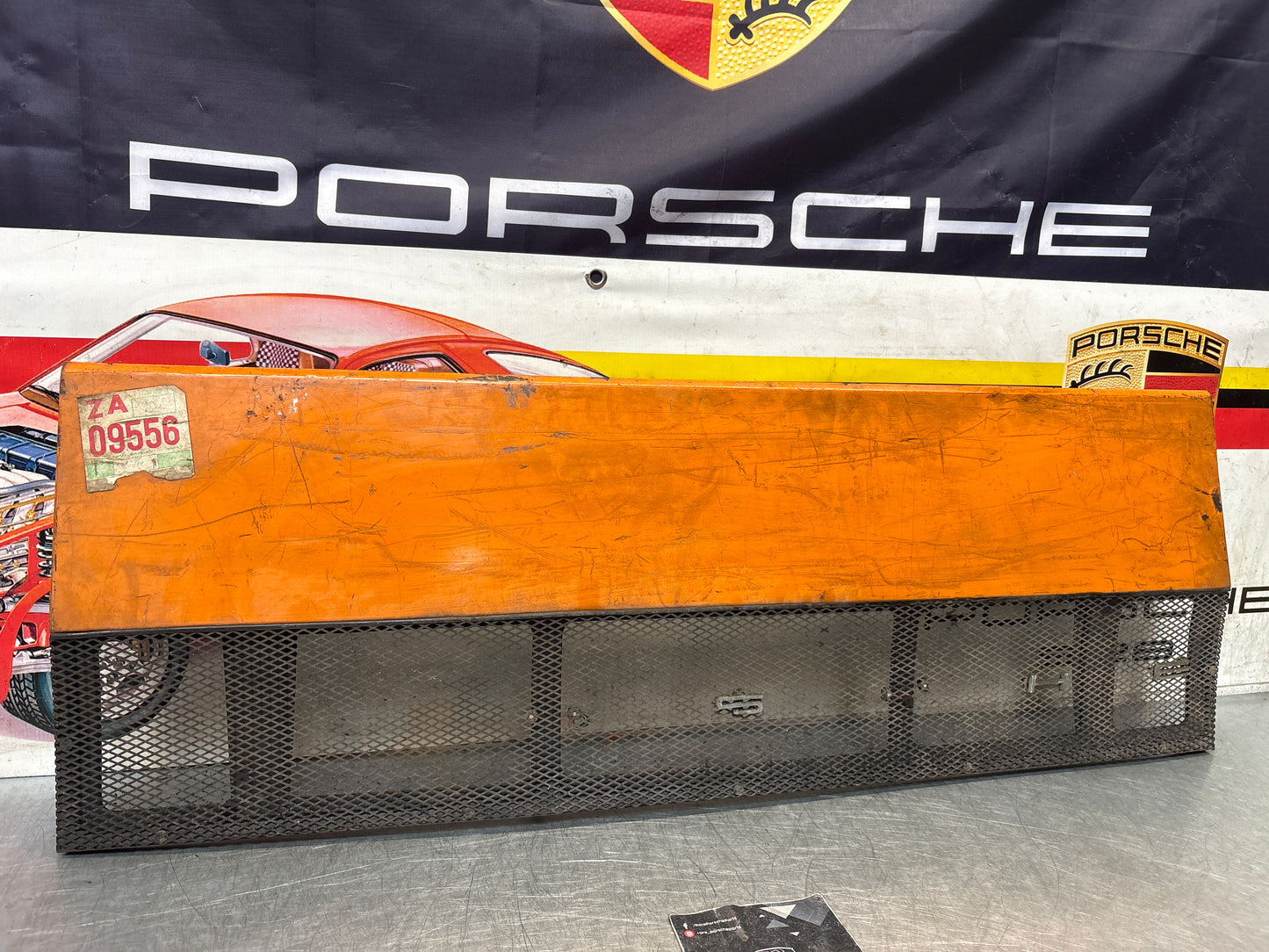 Porsche 914 rear bonnet engine lid cover, used 91451202210