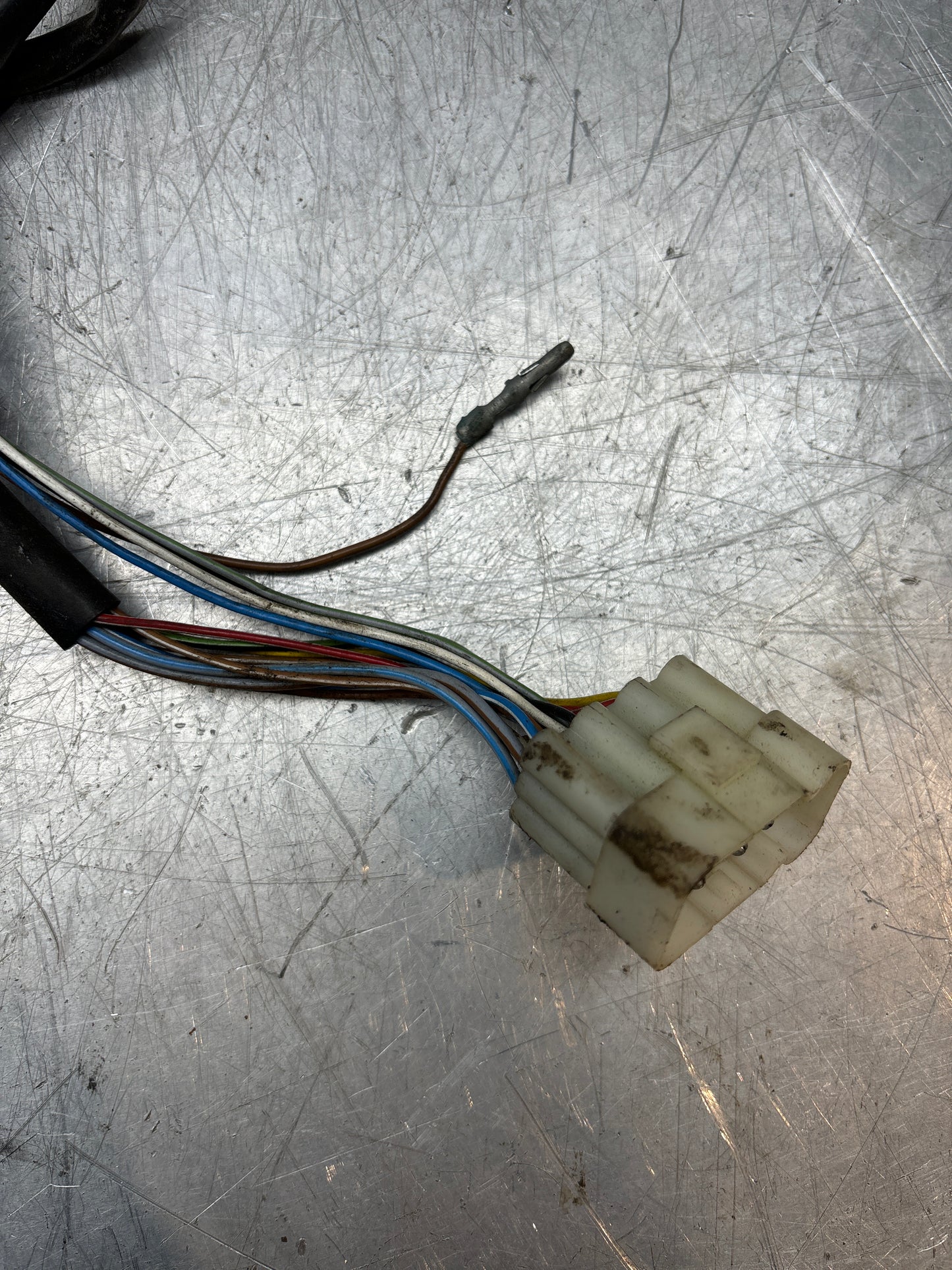 Porsche 928 S2 1986 Left Door wiring harness, loom, from LHD car, used 92861216702