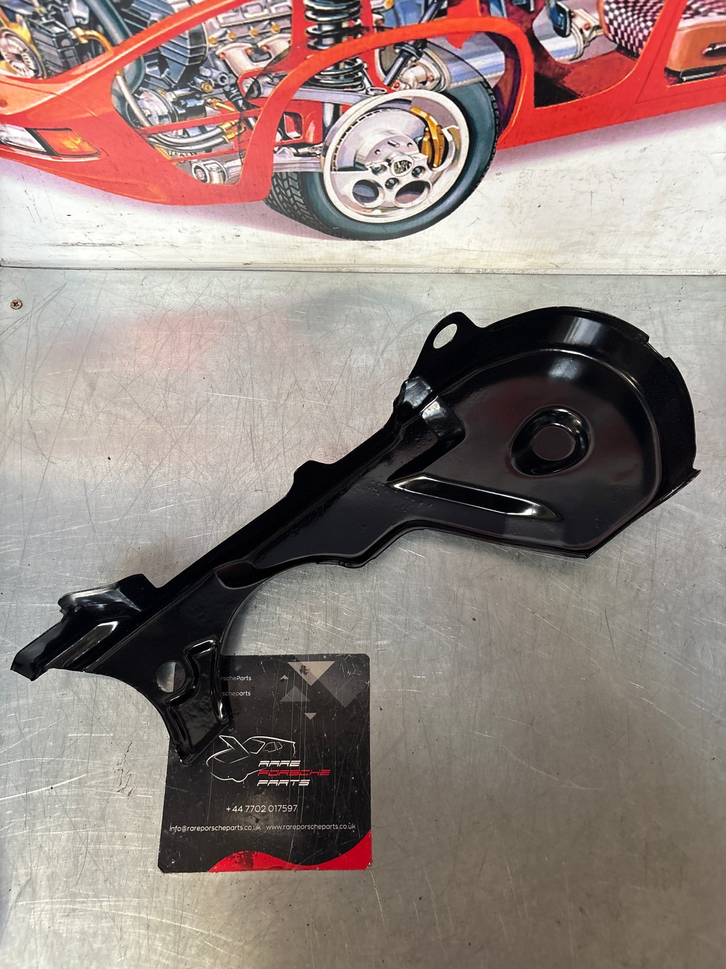 Porsche 924 Turbo/GT timingbelt Cover 9311050510, refurbished