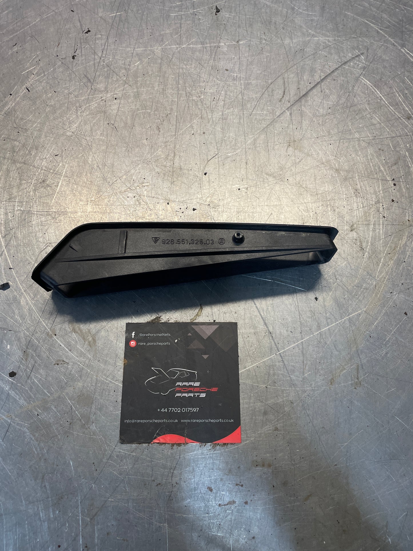 Porsche 928 shifter trim, used 92855132503